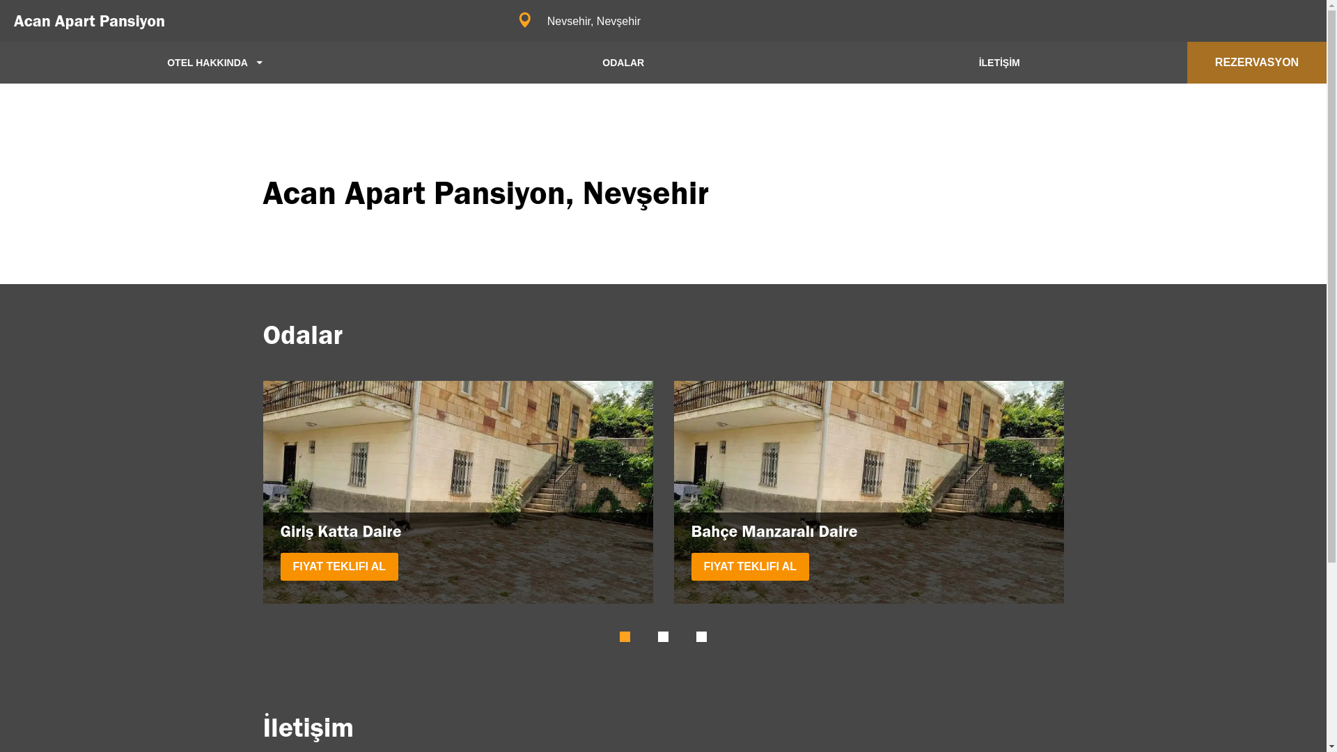 website screenshot of https://acanapart.com.tr/