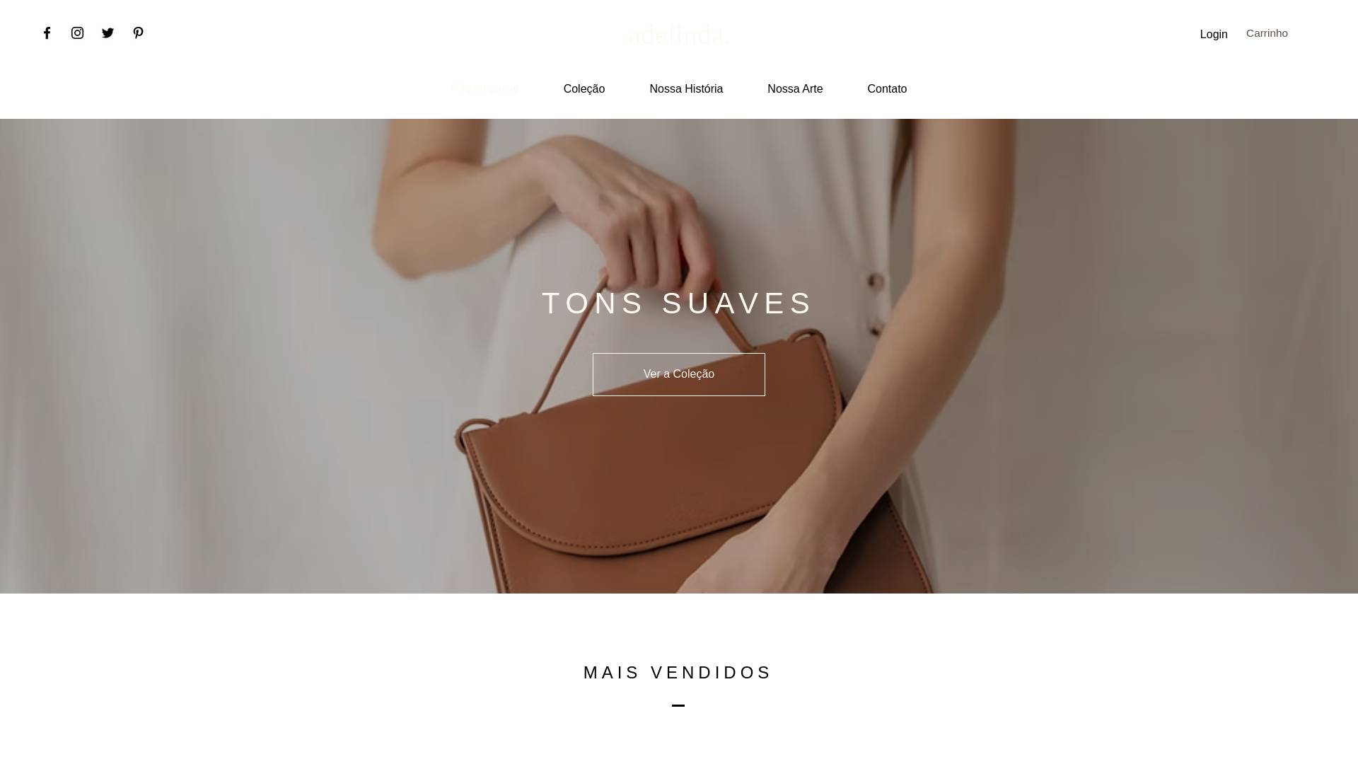 website screenshot of https://lavittaebella.com/