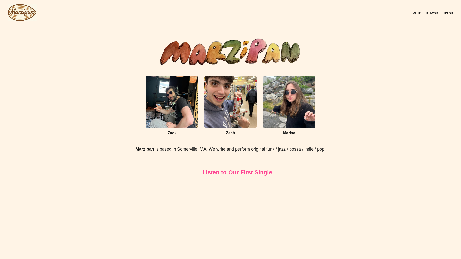 website screenshot of https://marzipan.pages.dev/