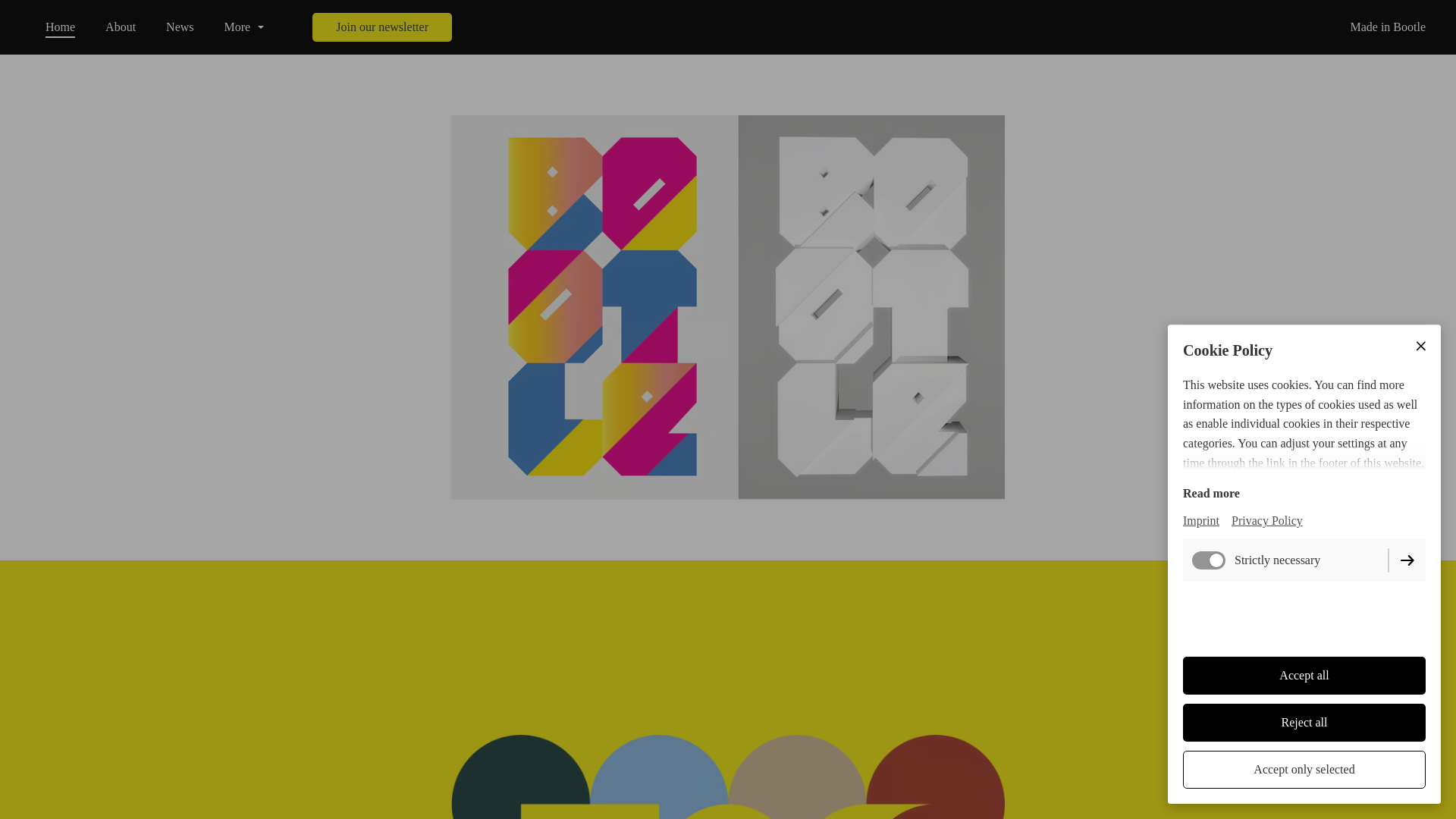 website screenshot of https://www.madeinbootle.com/