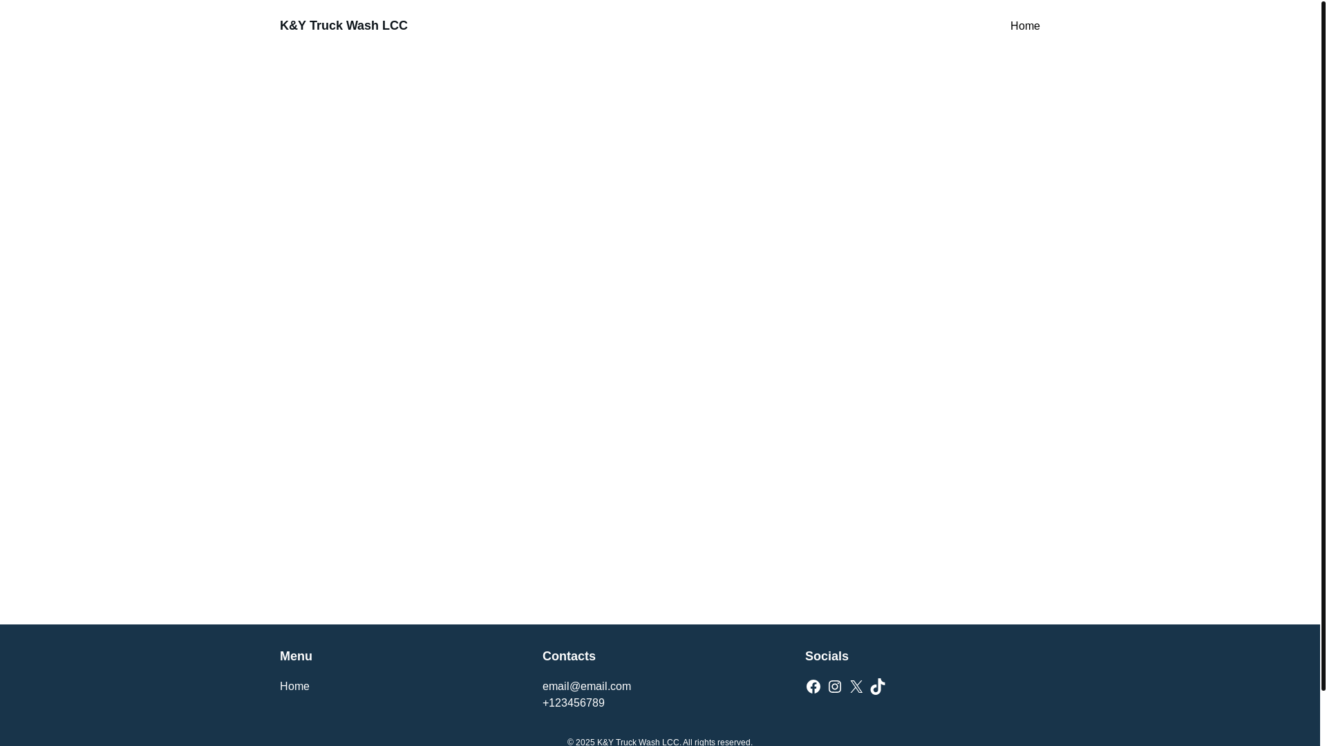 website screenshot of https://mobilekytruckwash.com/
