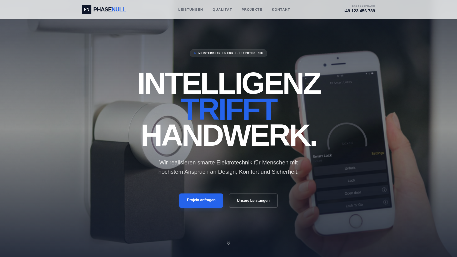website screenshot of https://phase-null-website.pages.dev/