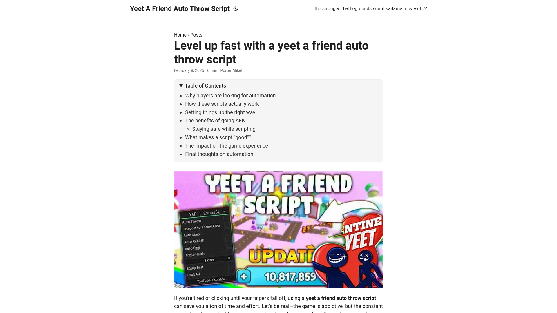 website screenshot of https://yeet-a-friend-auto-throw-script.pages.dev/