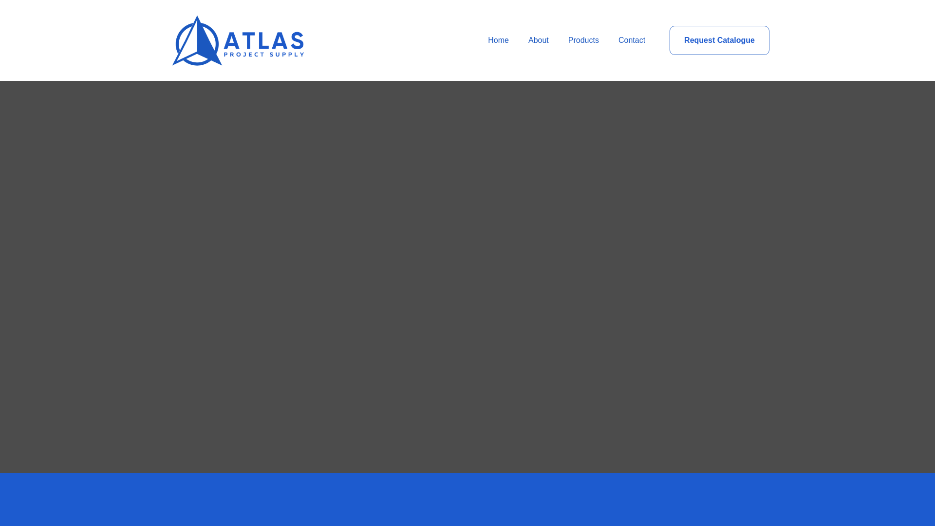 website screenshot of https://atlasprojectsupply.com
