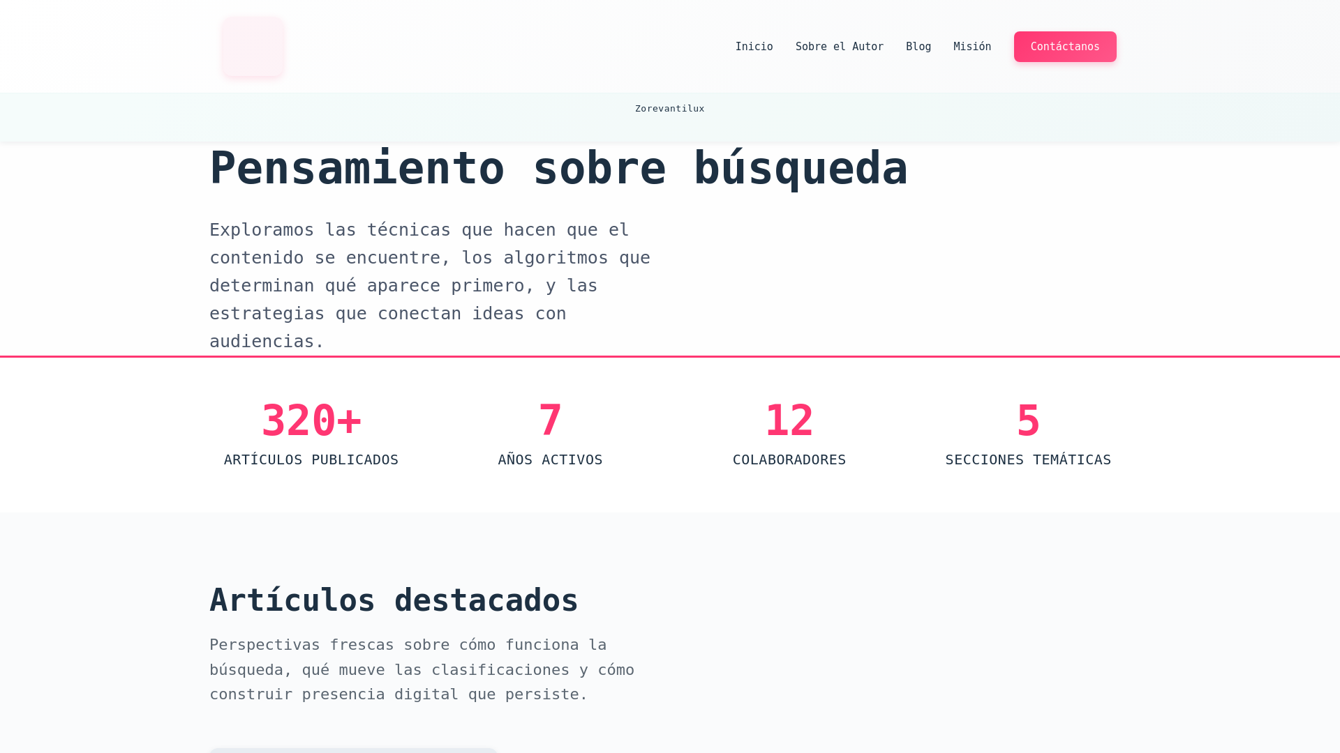 website screenshot of https://zorevantilux.com/