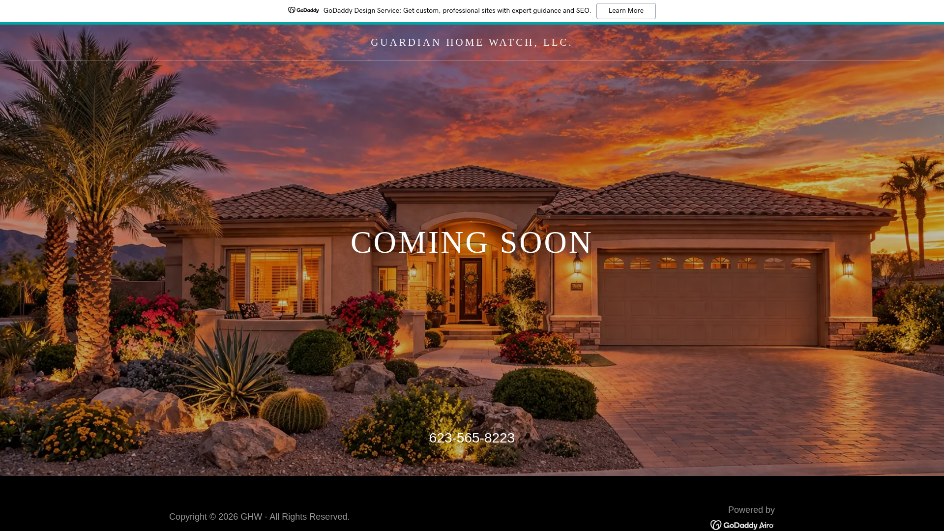 website screenshot of https://guardianofaz.com/