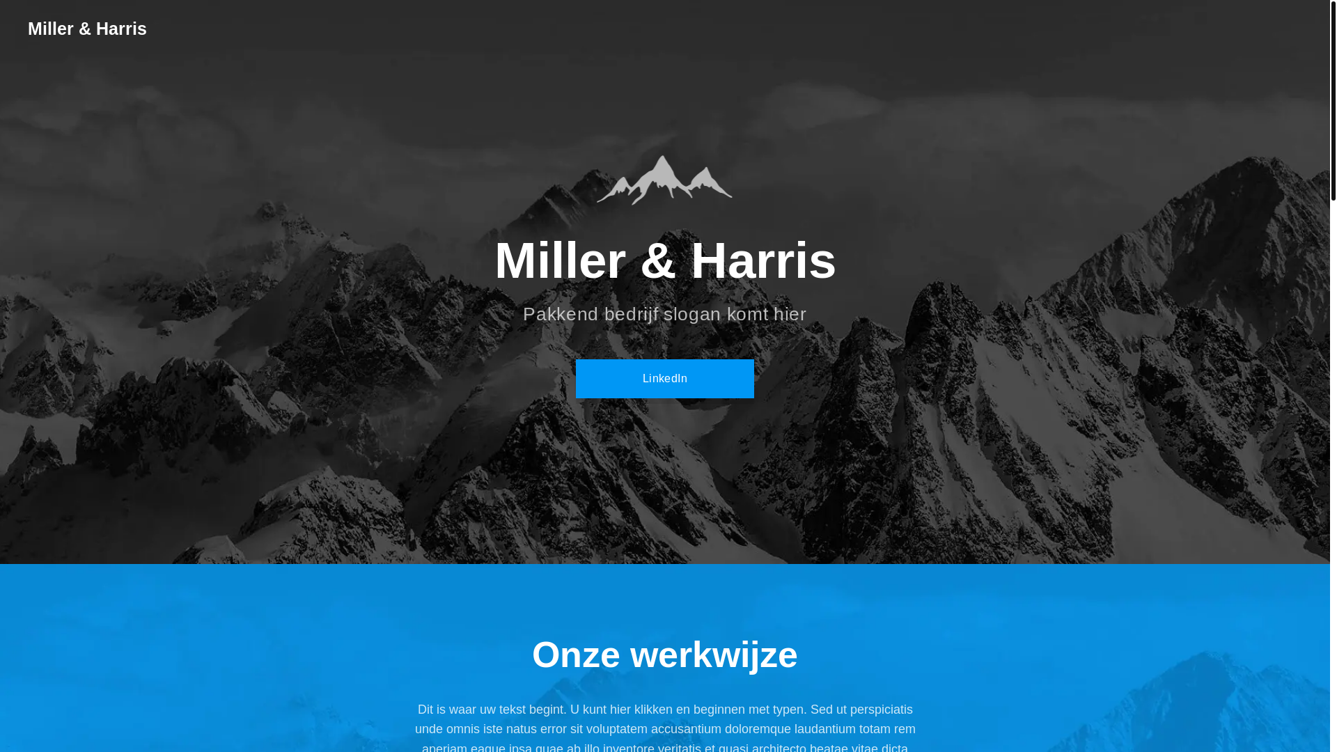 website screenshot of https://chantalzon.nl/