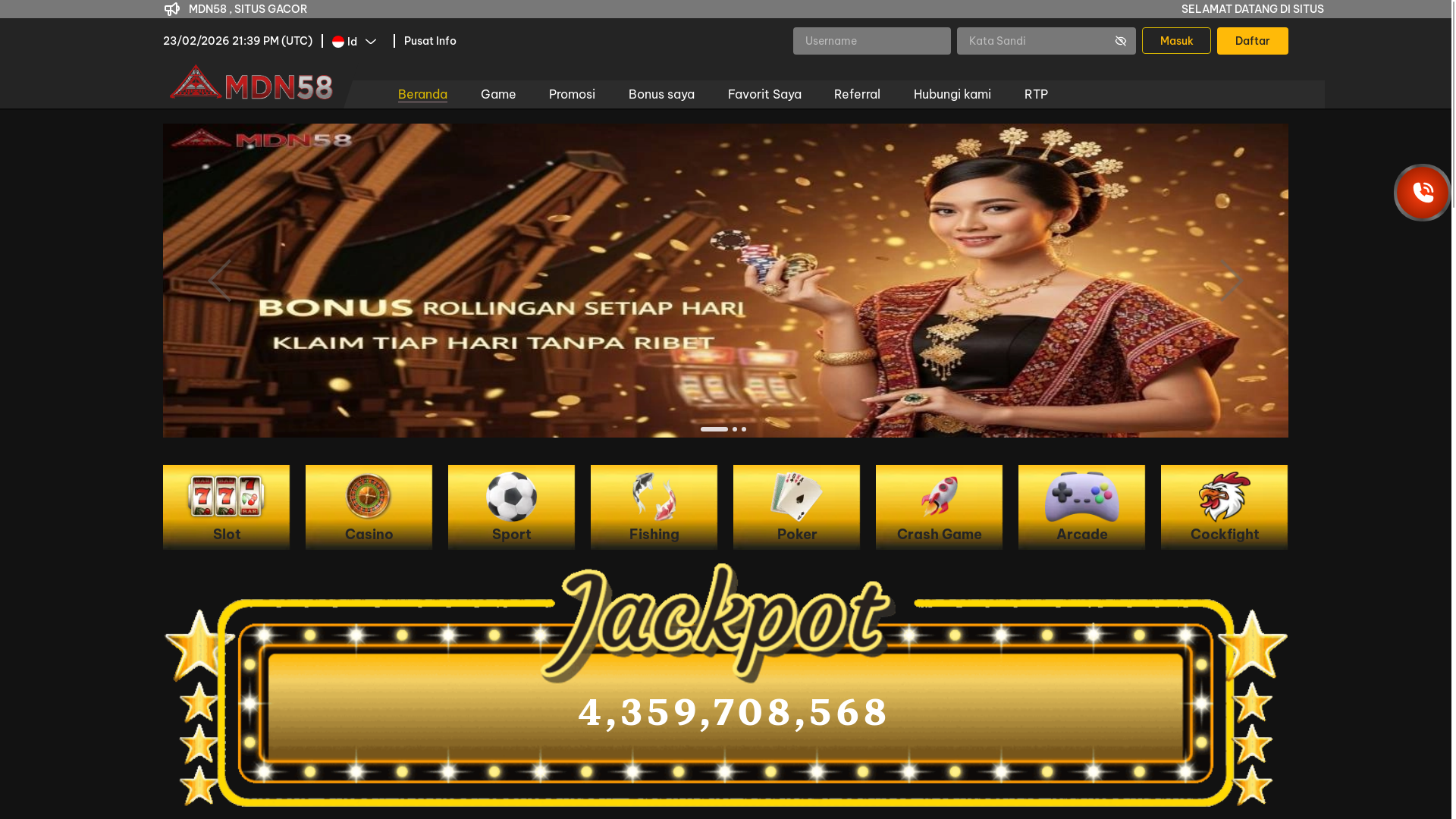 website screenshot of https://ampmdn58-com.pages.dev/