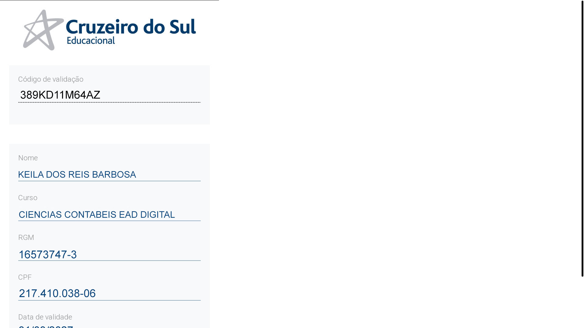 website screenshot of https://novoportal-cruzeirodosul-confere-carteirinha702pl55c28rw.pages.dev/