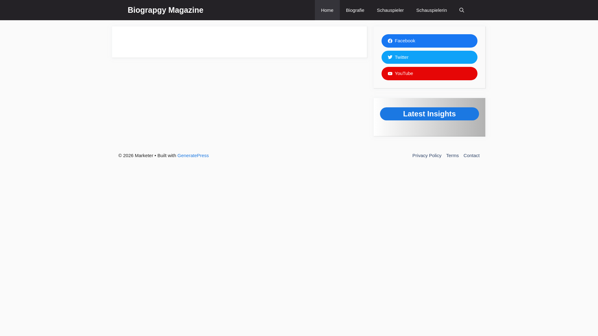 website screenshot of https://biograpgymagazine.de/