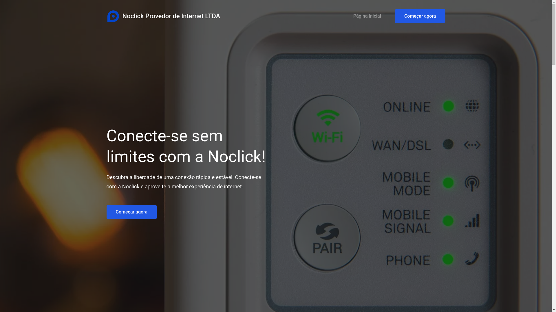 website screenshot of https://noclicknet.store/