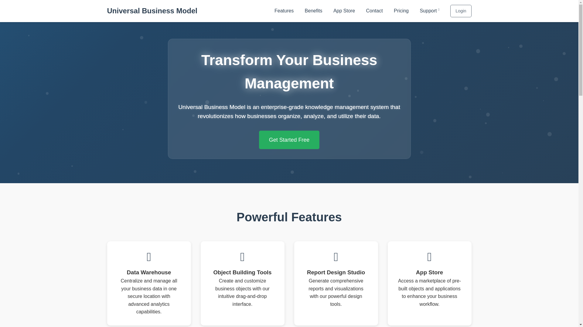 website screenshot of https://ubm-landing-page.pages.dev/