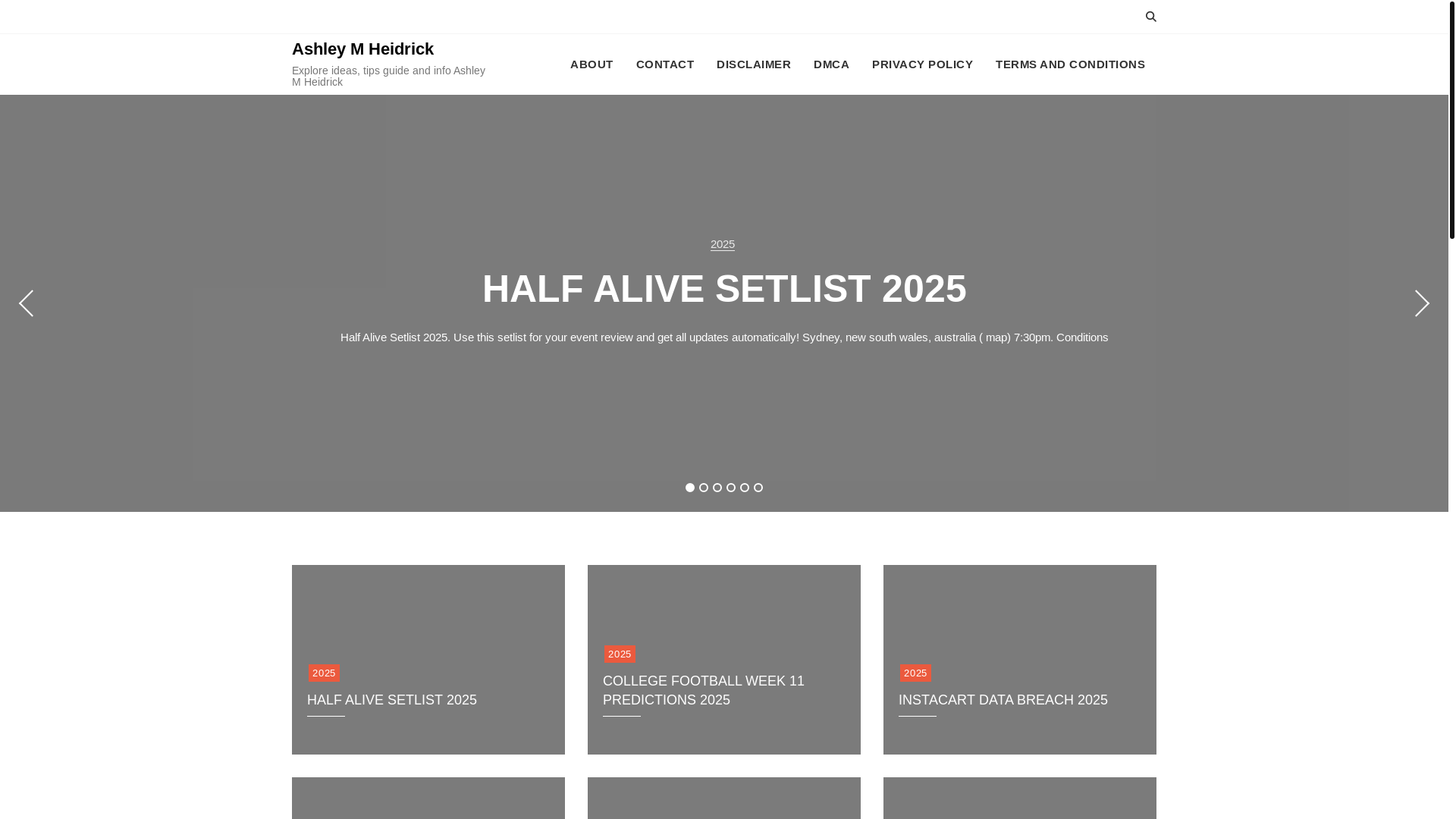 website screenshot of https://ashleymheidricka.pages.dev/