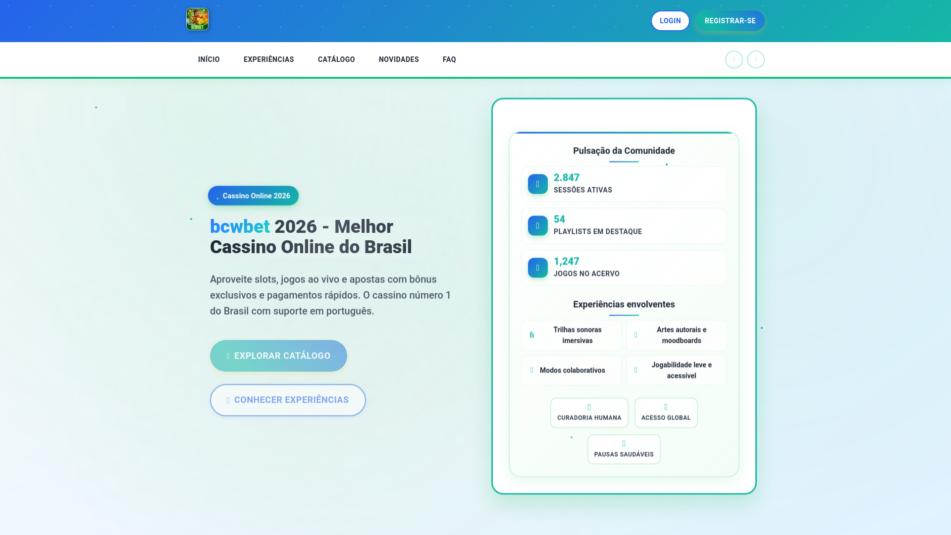 website screenshot of https://bcwbet4.com