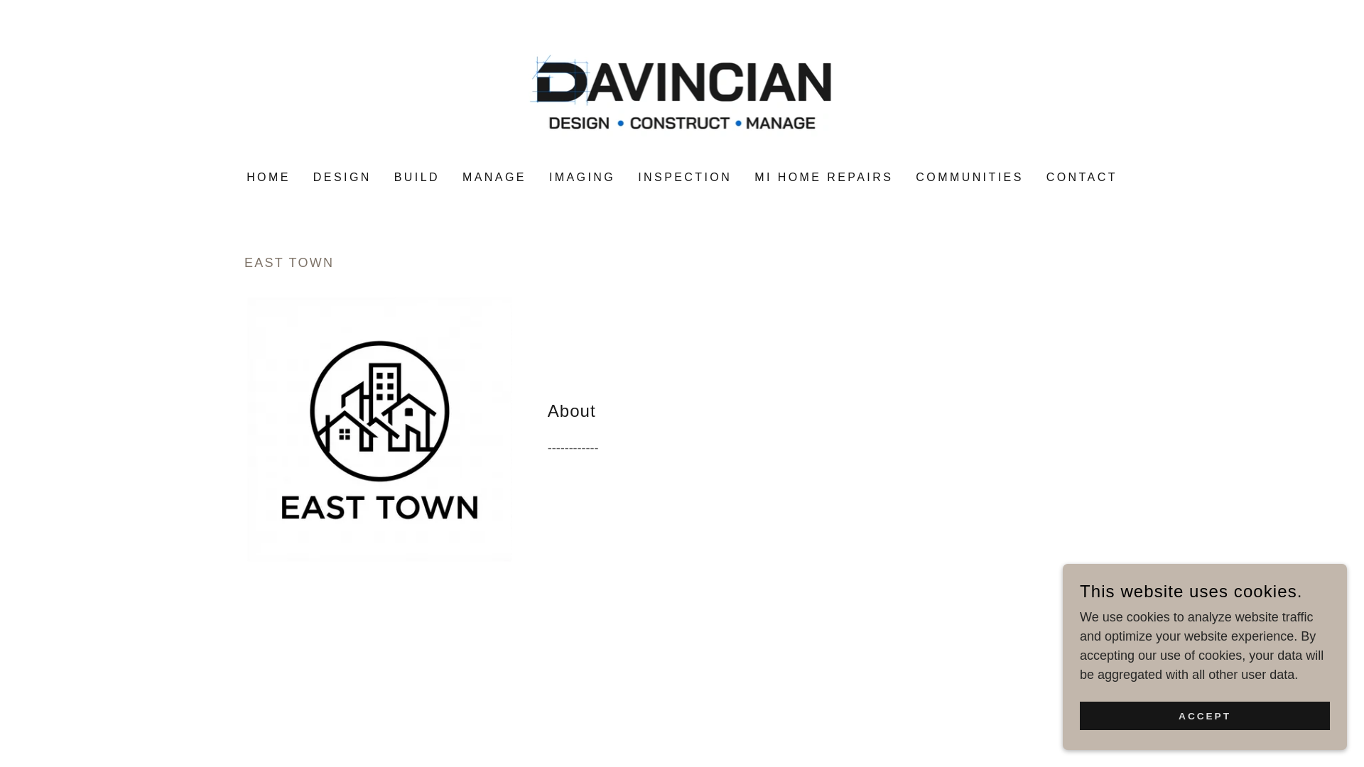 website screenshot of https://easttownvillage.com