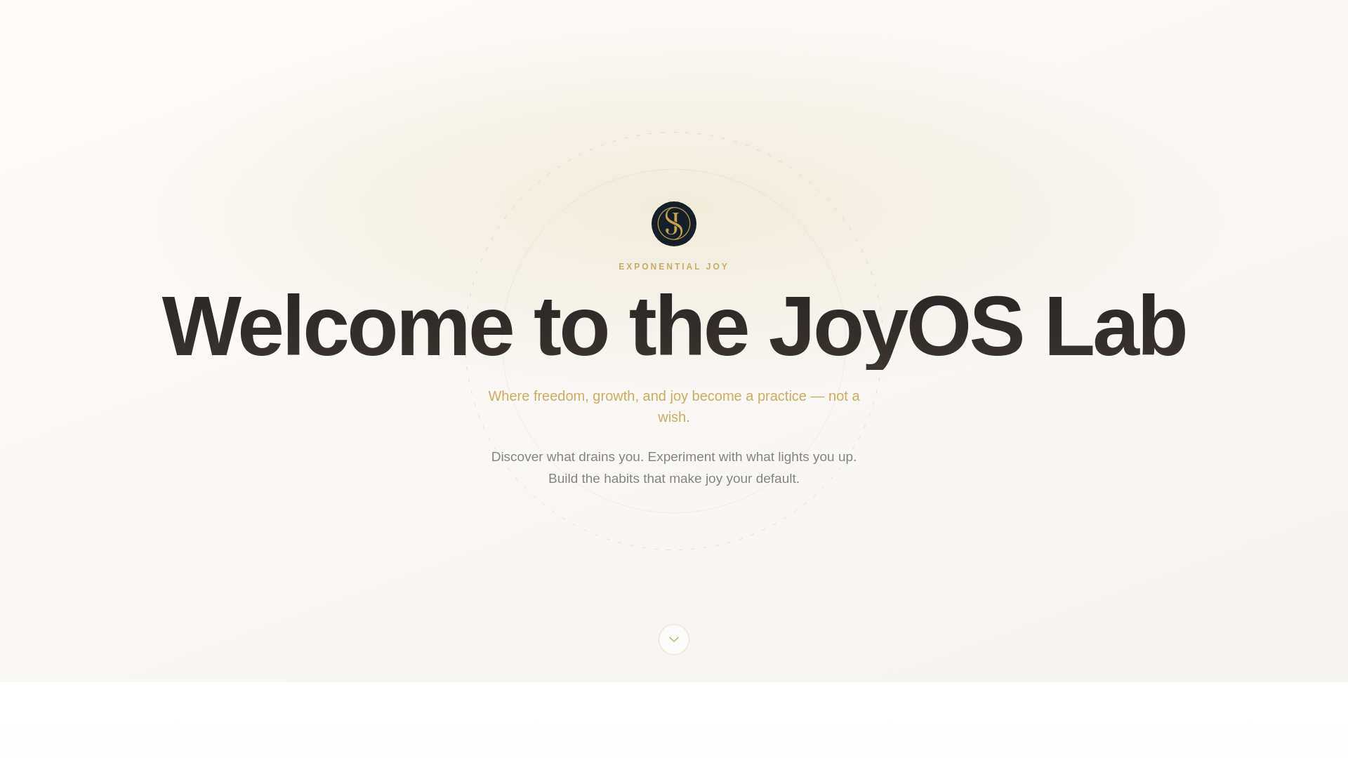 website screenshot of https://joyos-labs.pages.dev/