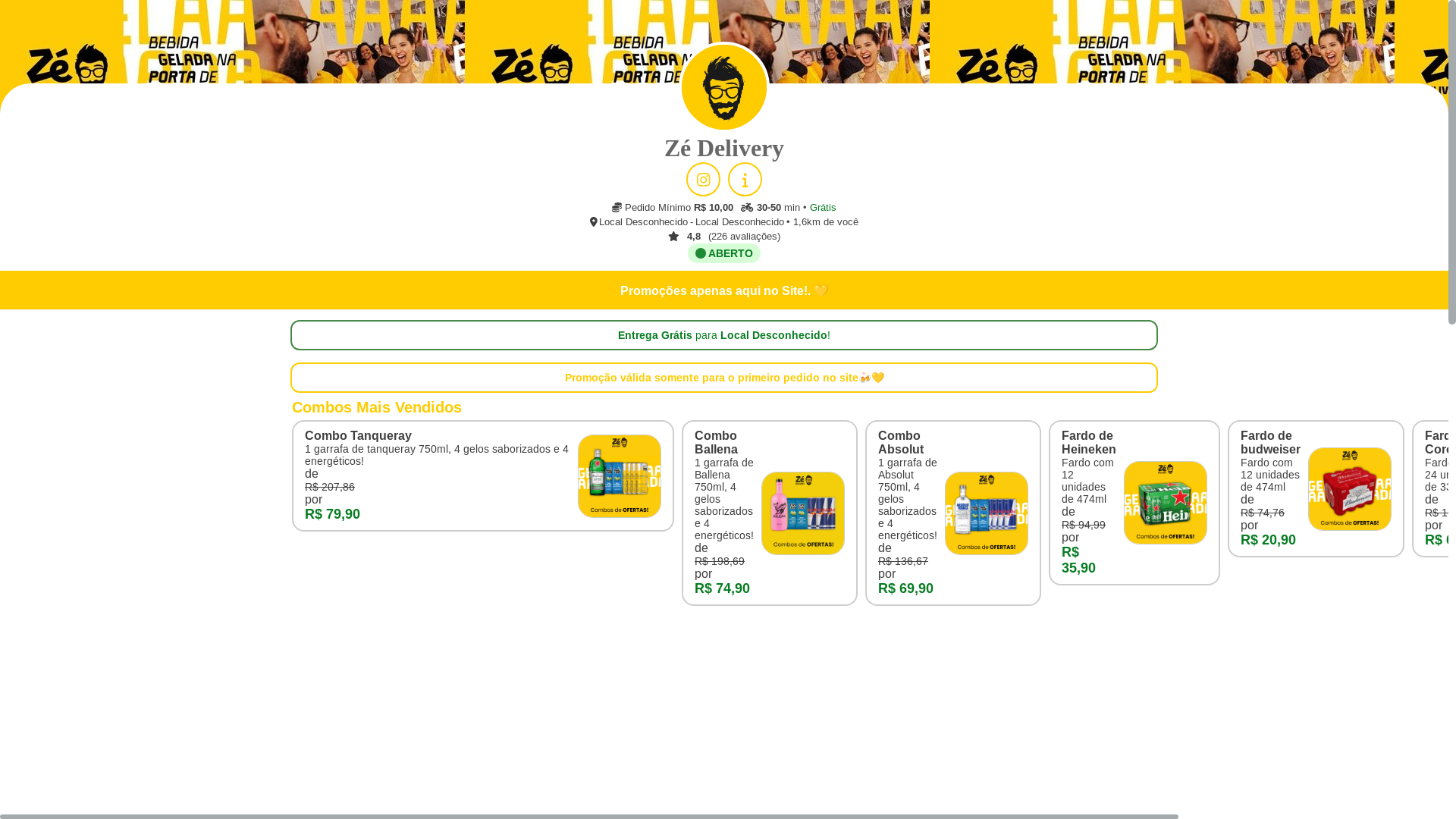 website screenshot of https://zedeliverycupom.online/