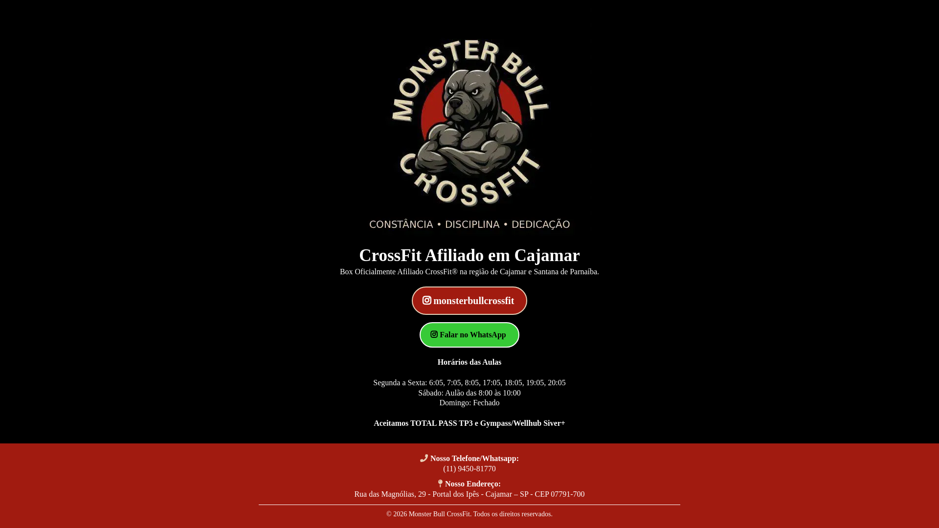 website screenshot of https://monsterbull.com.br