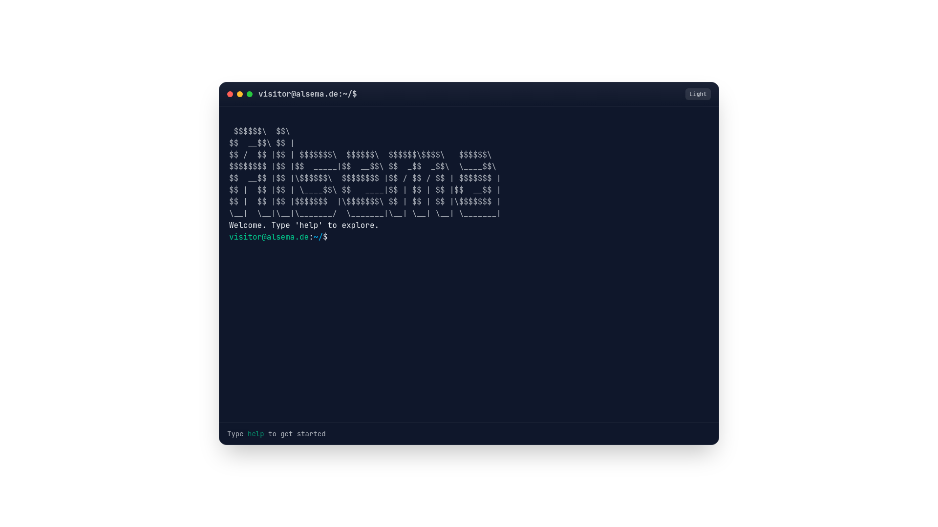 website screenshot of https://alsema.de/