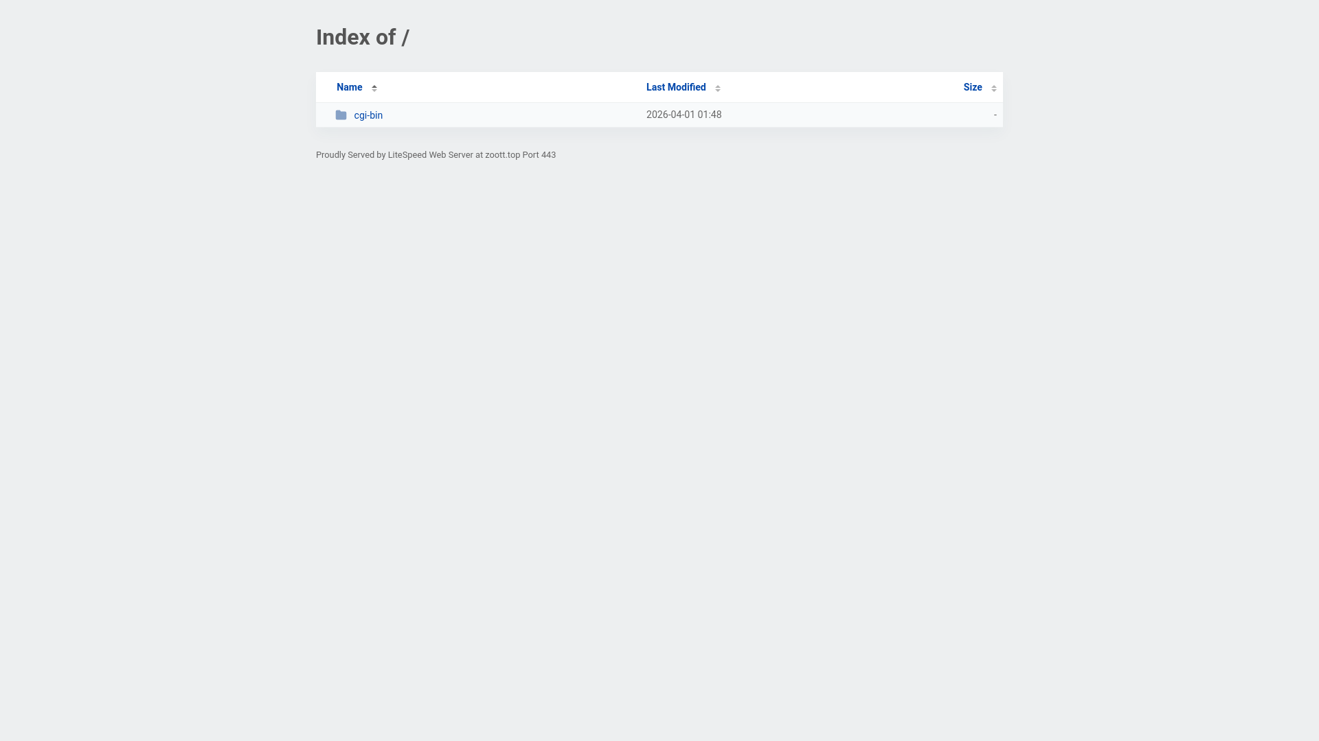 website screenshot of https://zoott.top