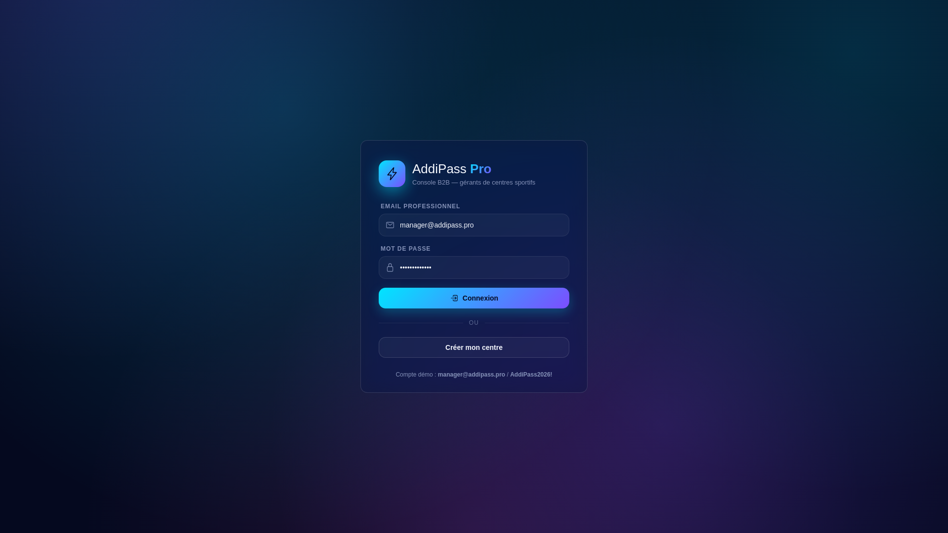 website screenshot of https://addipass-pro.com/