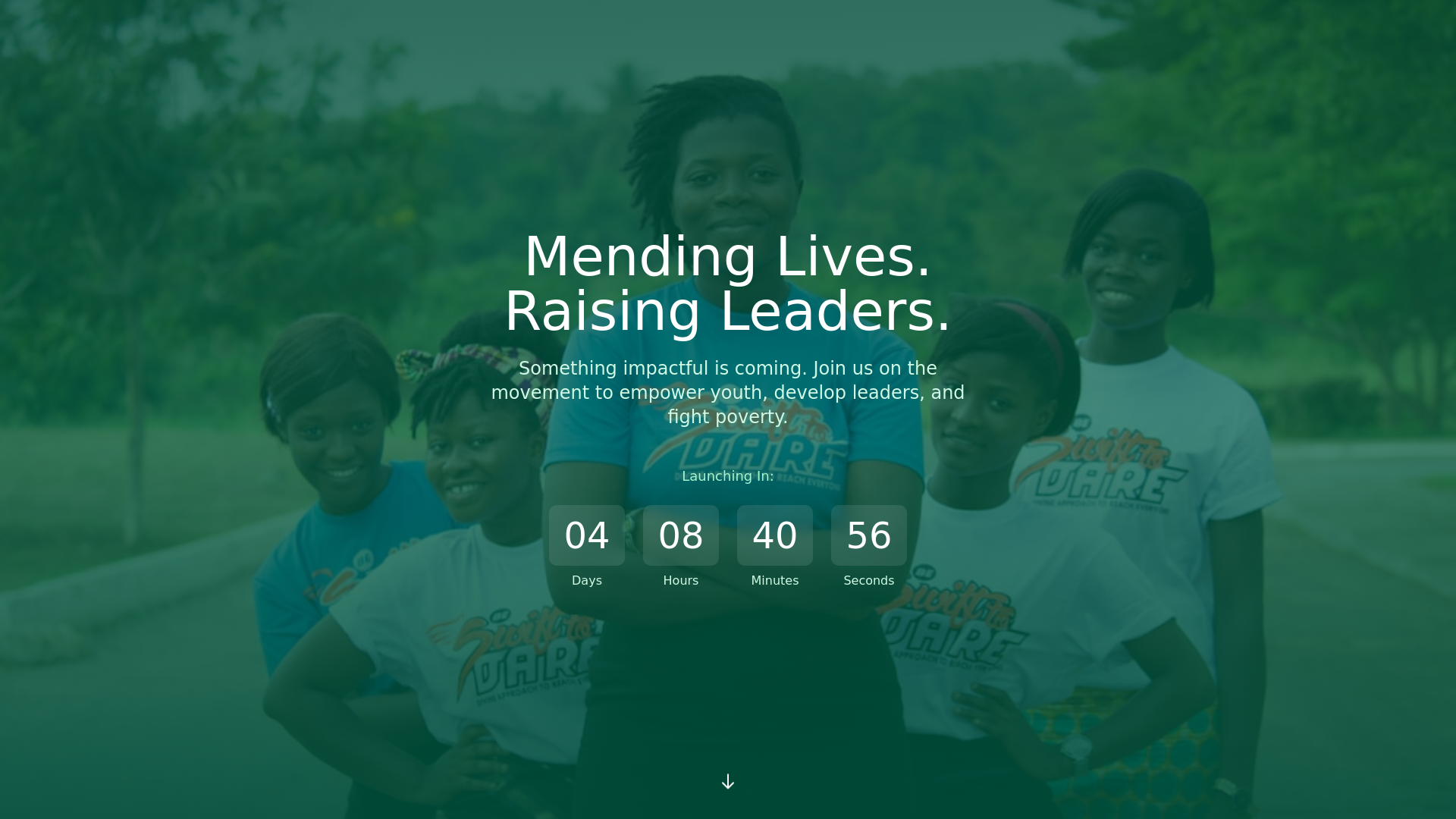 website screenshot of https://mendersfoundation.com/