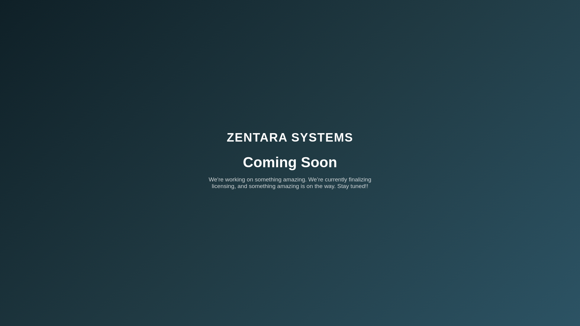 website screenshot of https://zentara.co.bw/