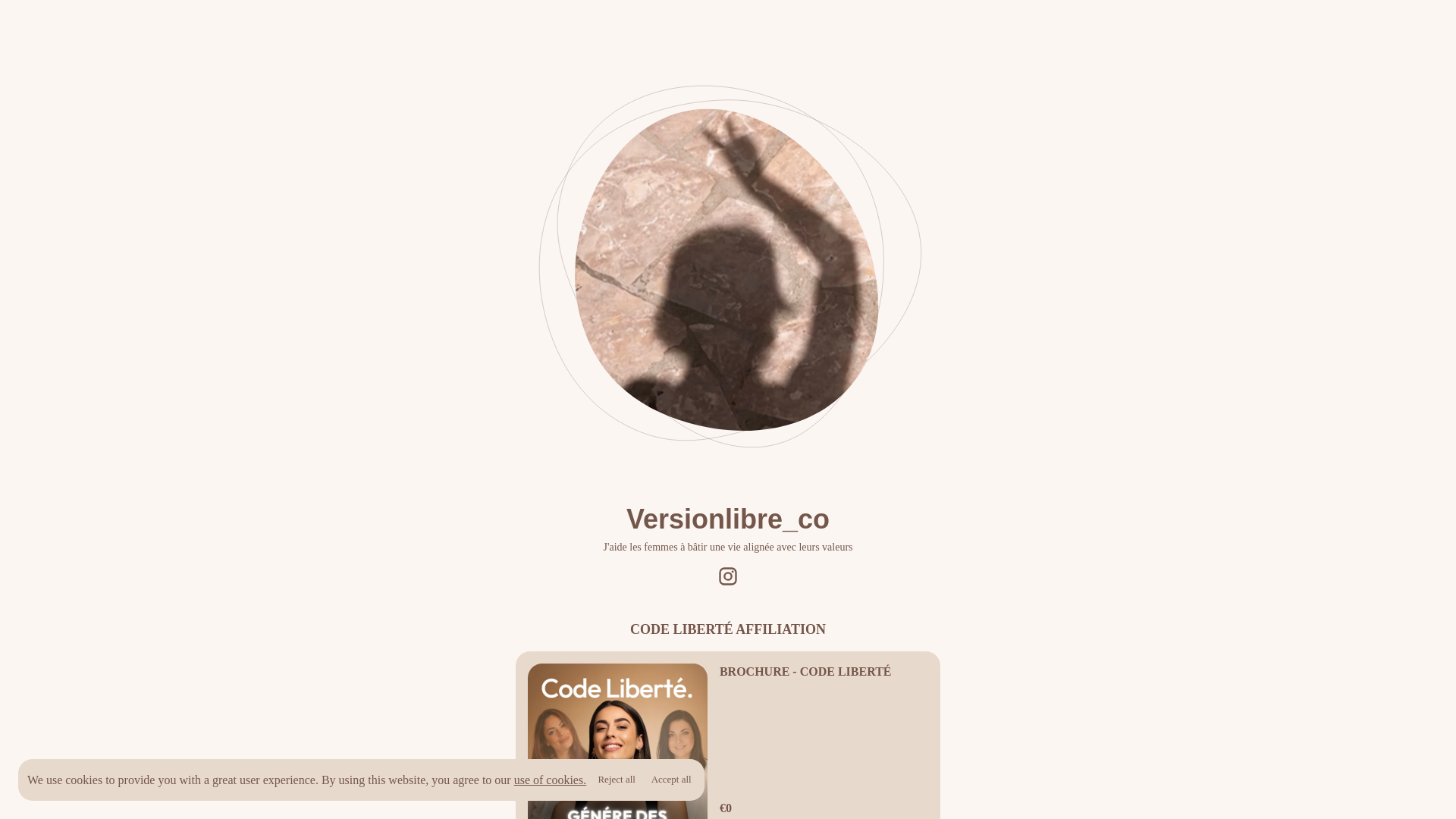 website screenshot of https://versionlibreco.com/