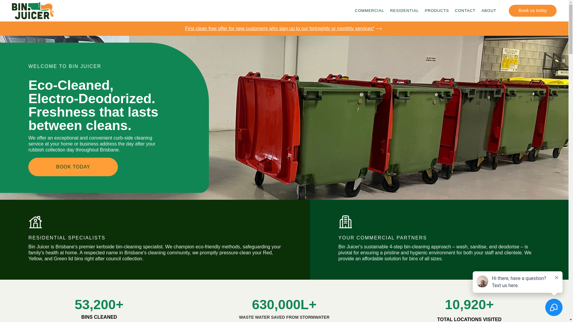 website screenshot of https://binjuicer.online/