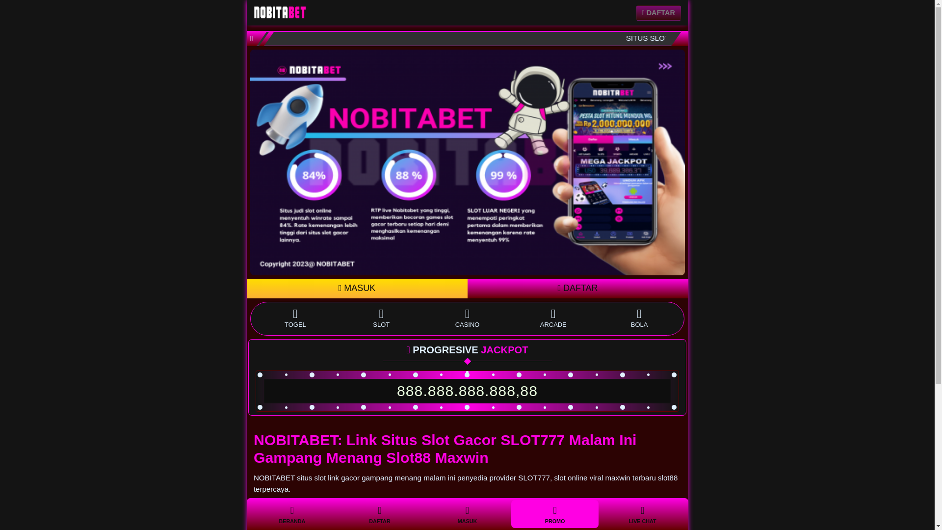 website screenshot of https://brandnobitabet.pages.dev/