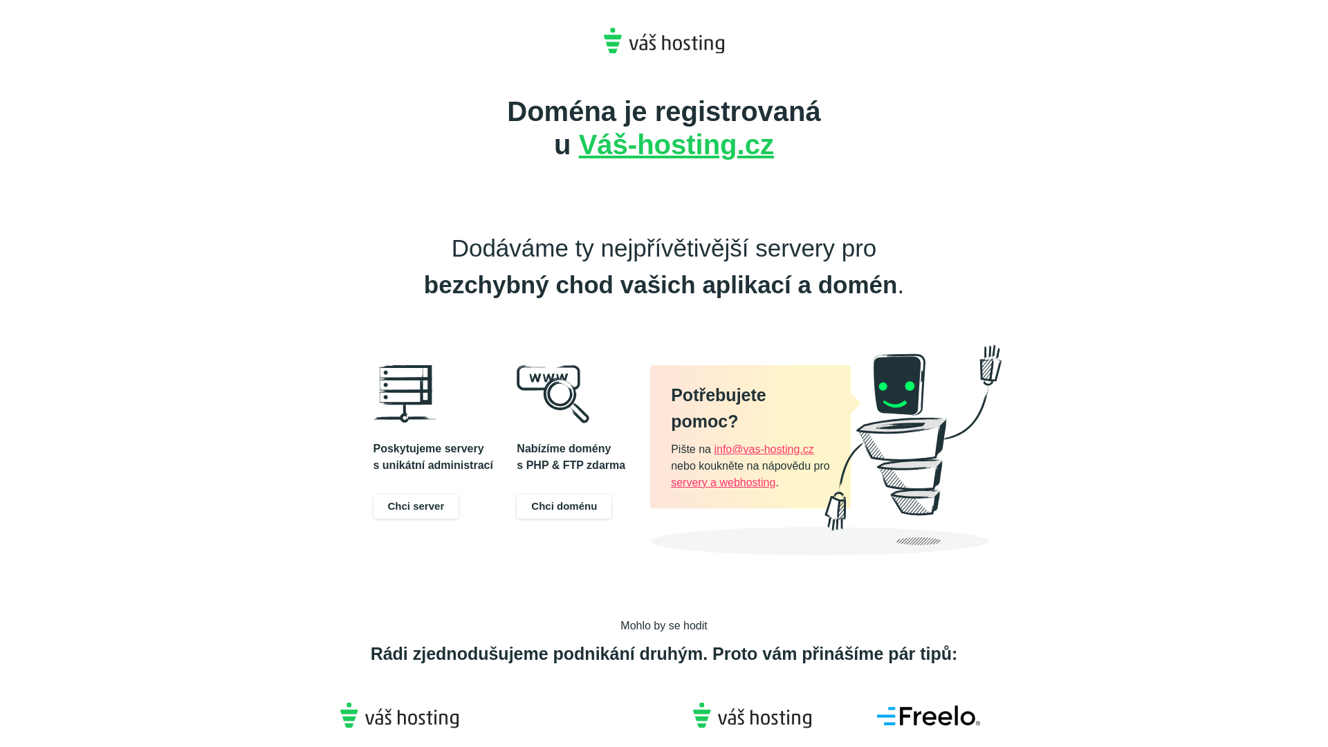 website screenshot of https://pavlaslamova.cz/