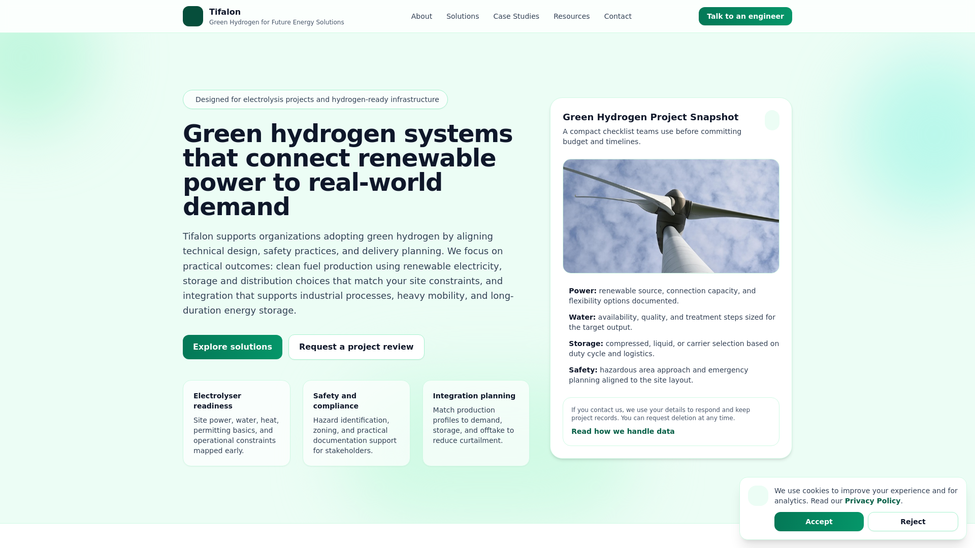 website screenshot of https://tifalon.site/