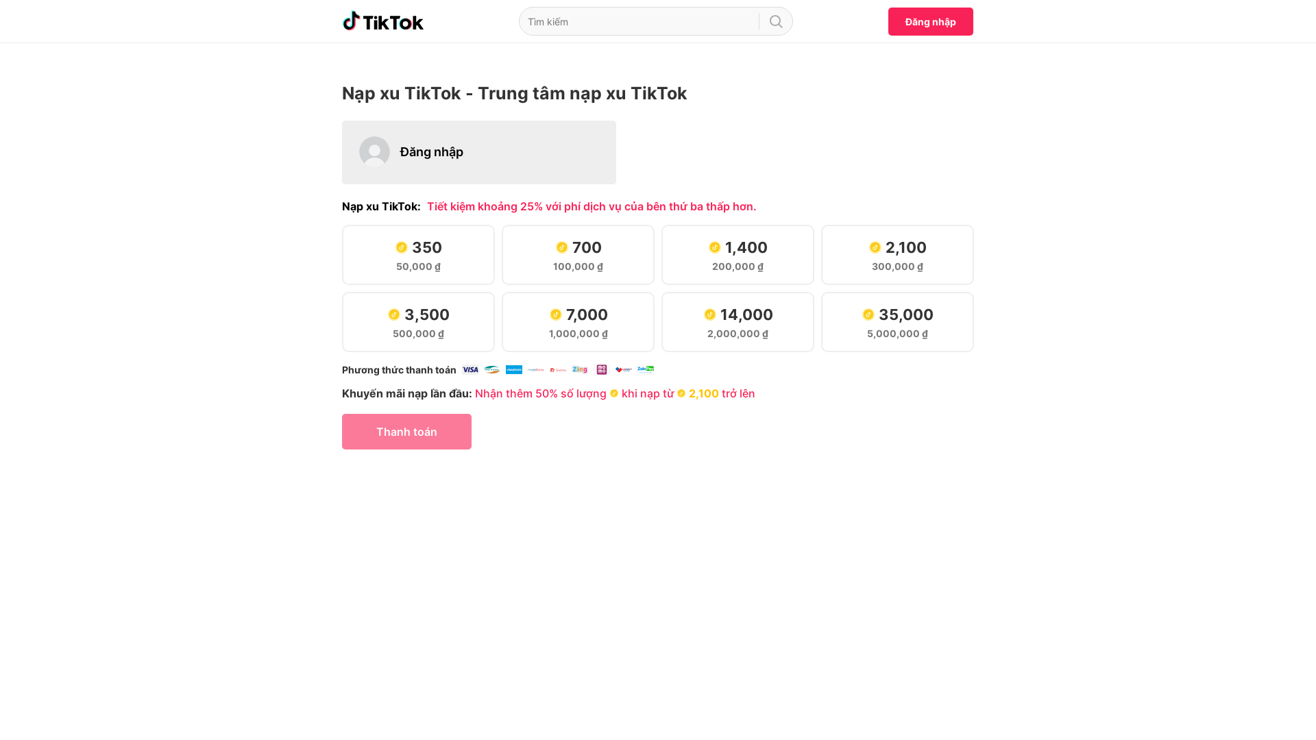website screenshot of https://naptiktok.top/
