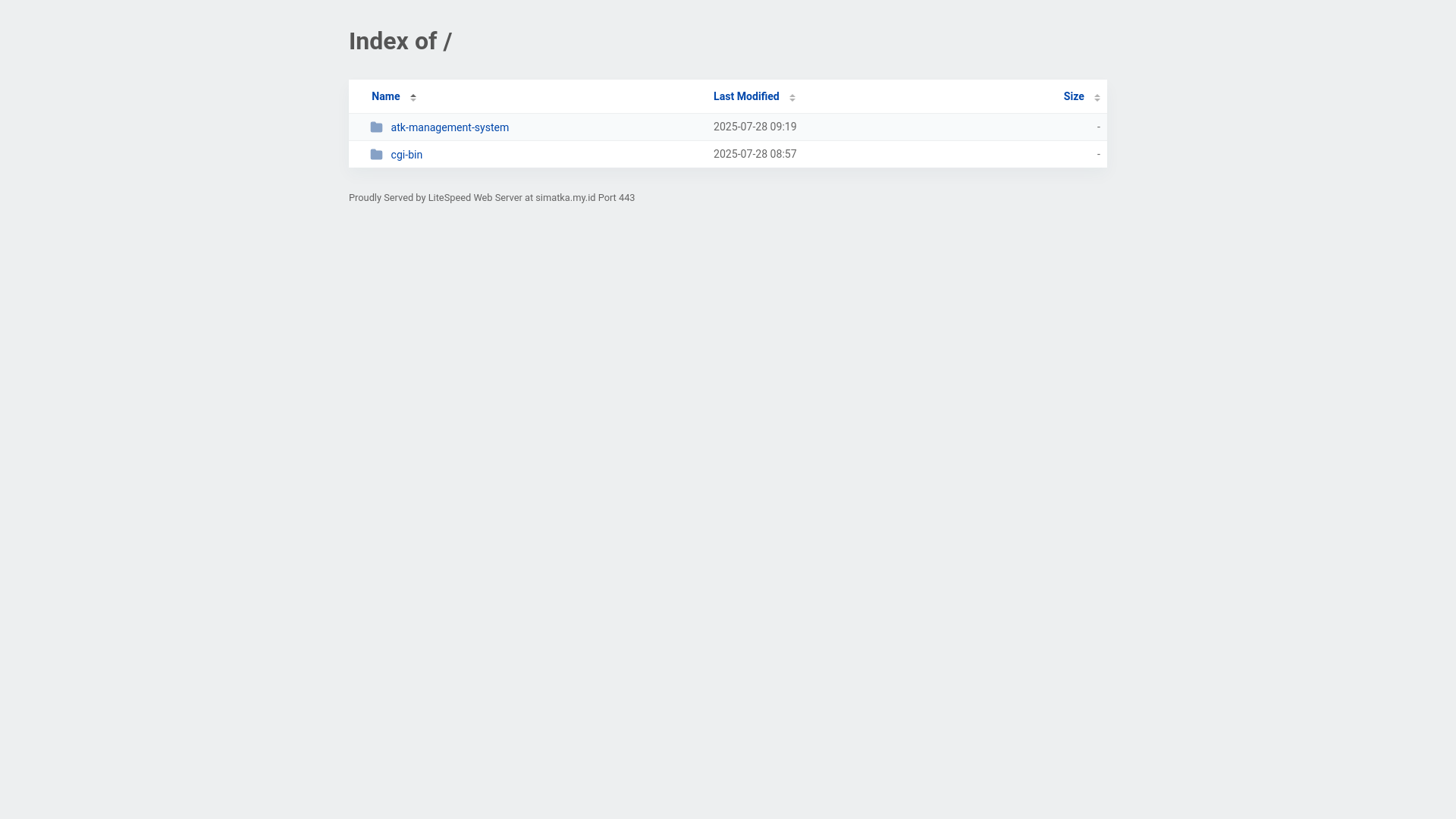 website screenshot of https://simatka.my.id/