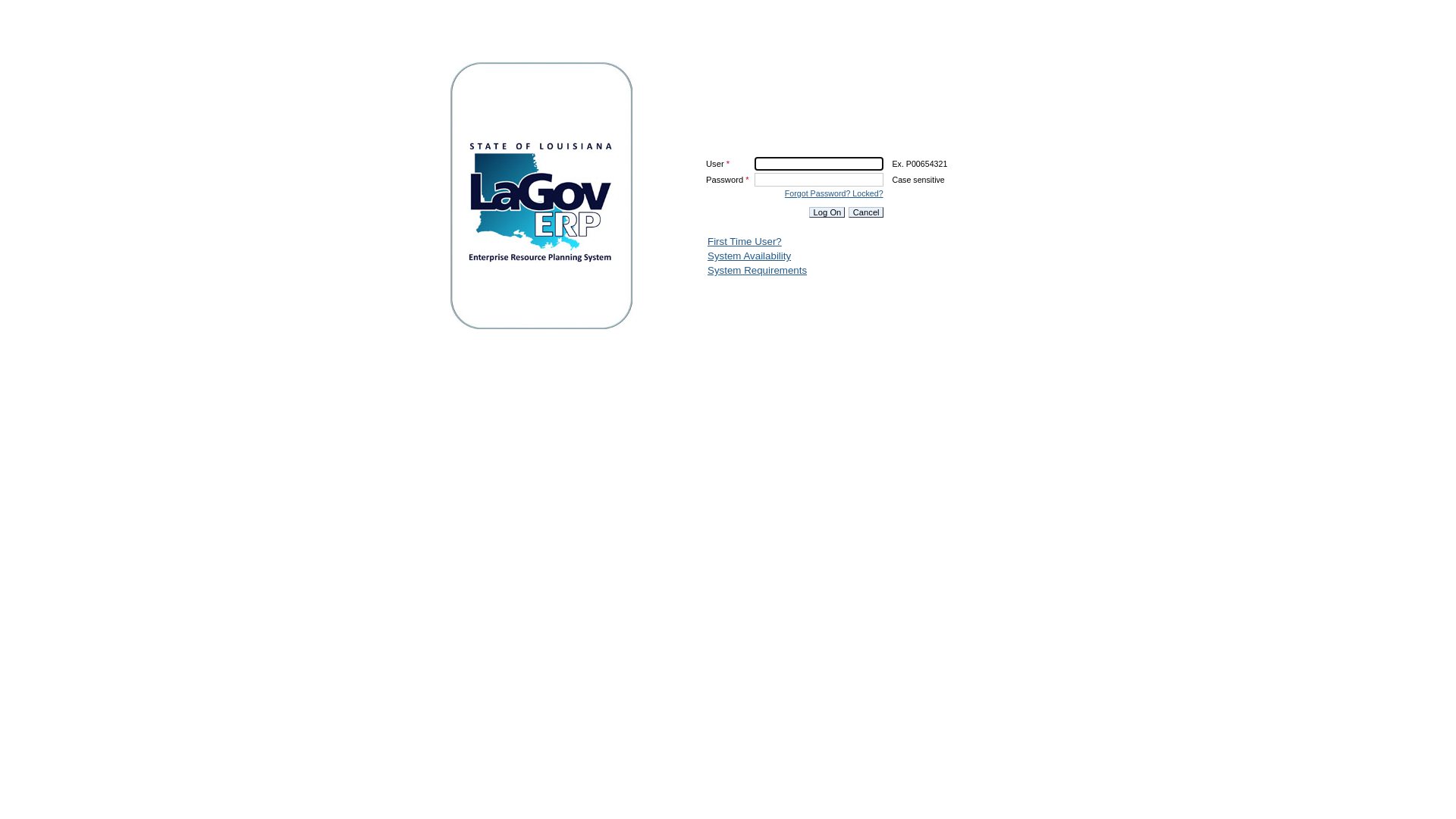 website screenshot of https://stateoflou.lms.sapsf.com/learning/user/personal/landOnPortalHome.do