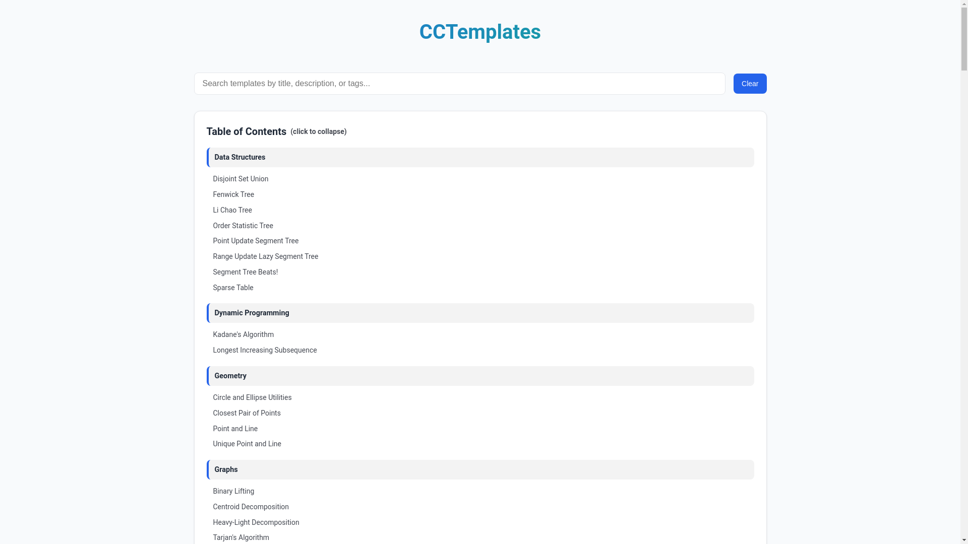 website screenshot of https://cctemplates.pages.dev/
