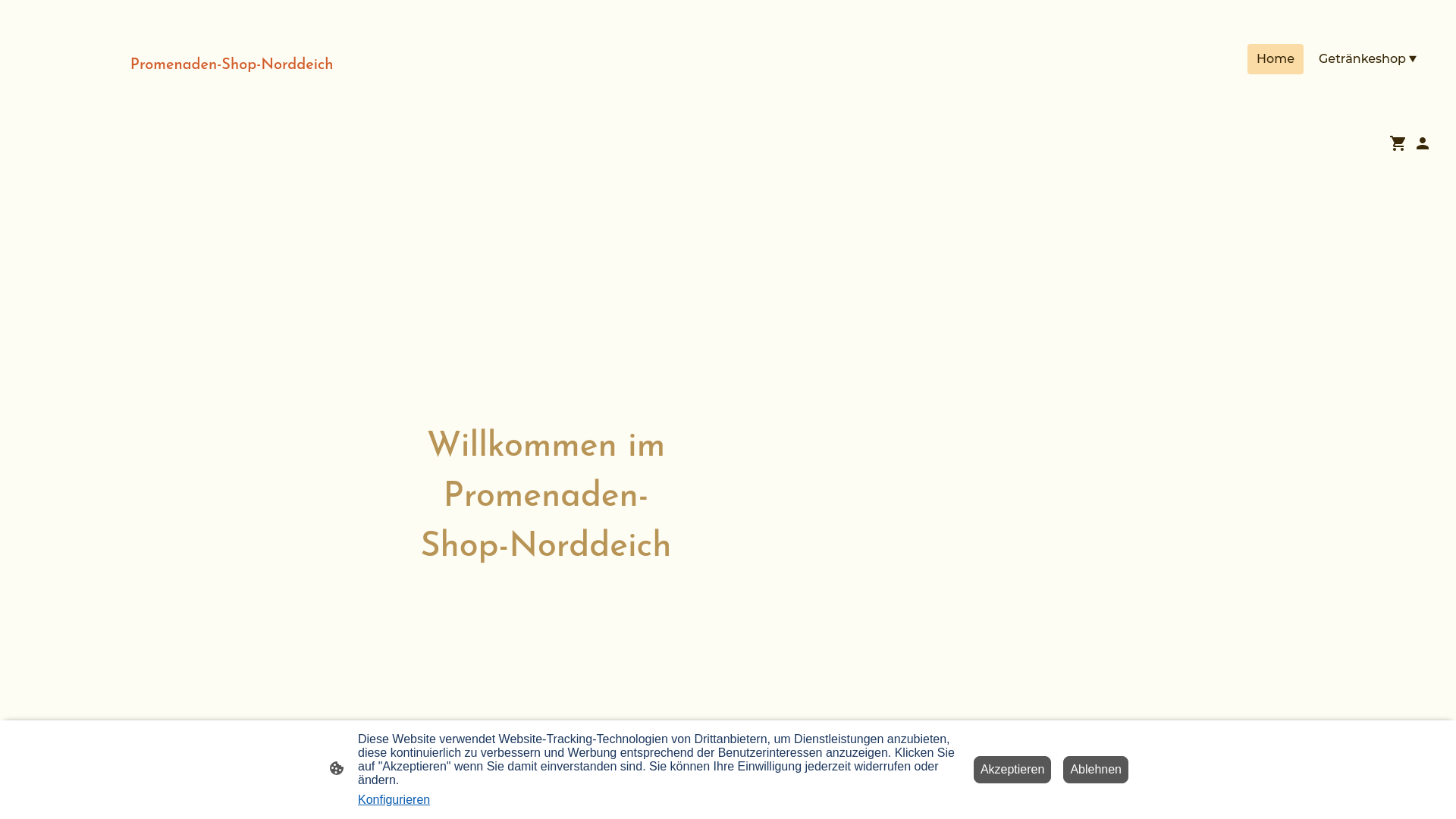 website screenshot of https://promenaden-shop-norddeich.de/