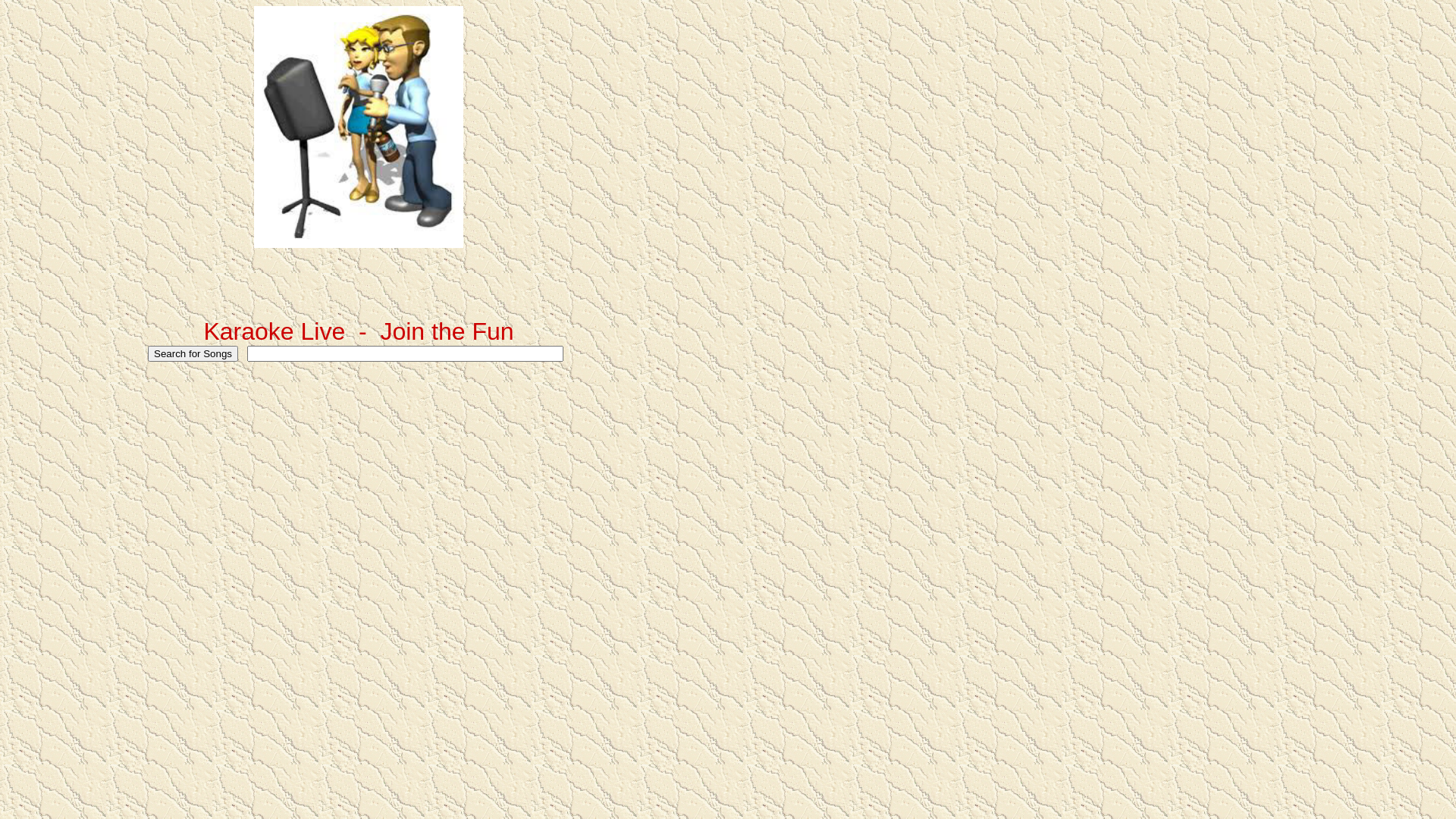 website screenshot of https://manorkaraoke.org/