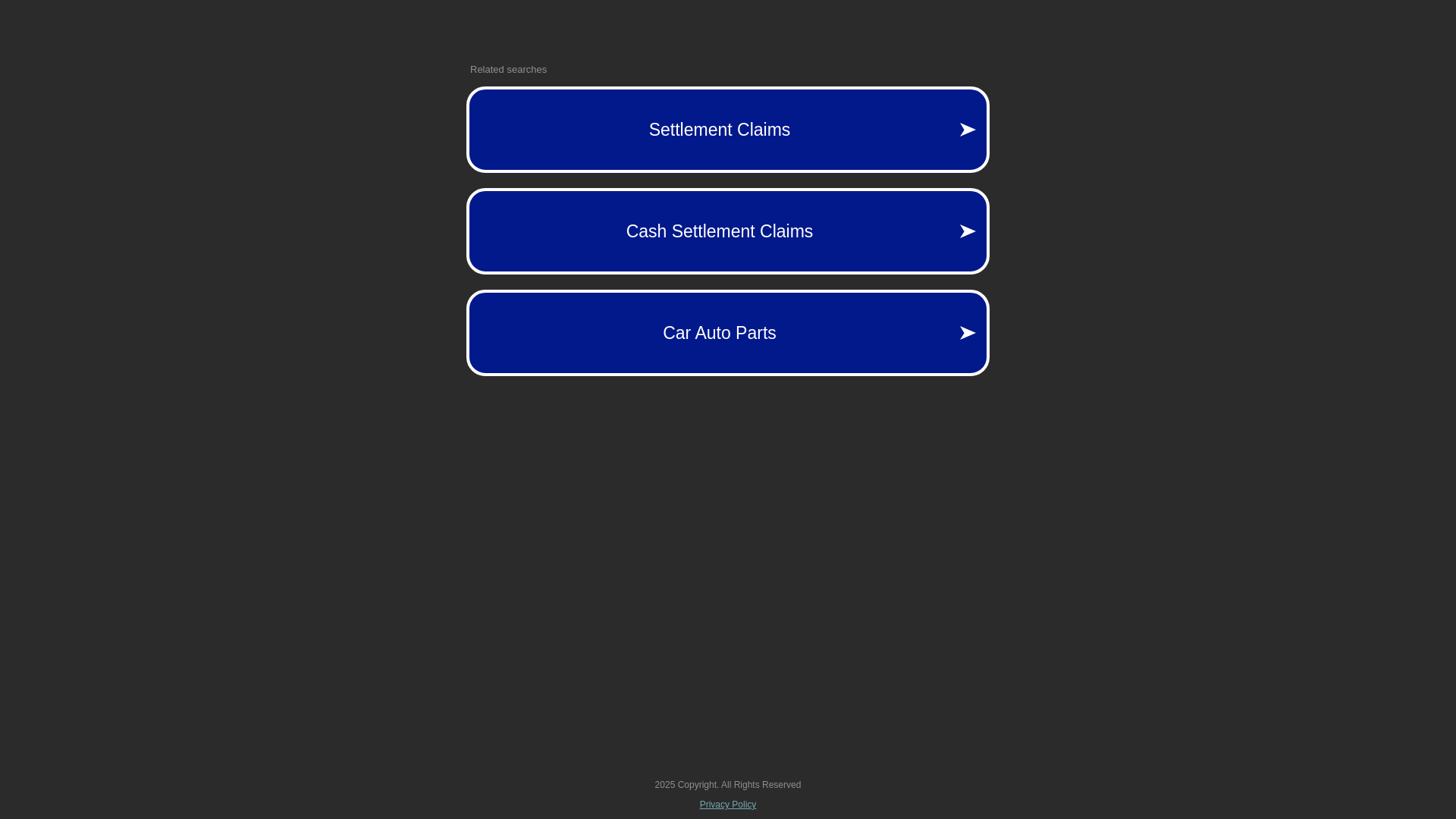 website screenshot of https://autoidlesettlement.com/