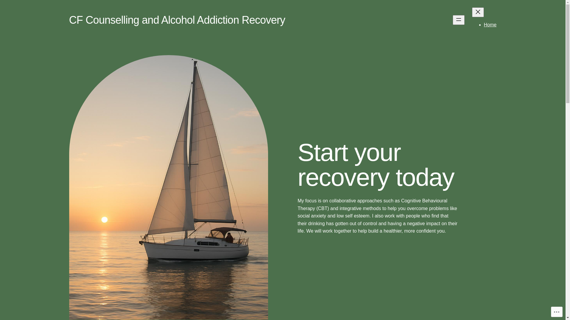 website screenshot of https://cfcounsellingandalcoholaddictionrecovery.org/