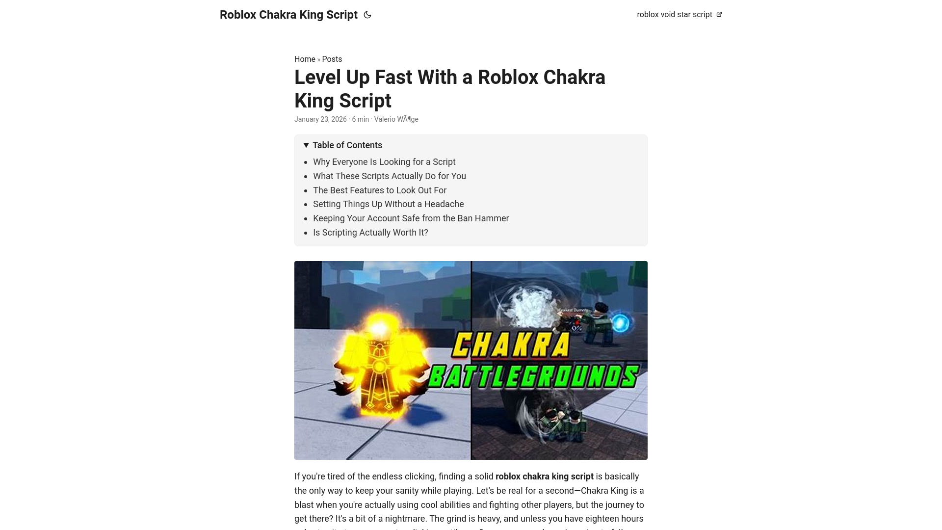 website screenshot of https://roblox-chakra-king-script.pages.dev/