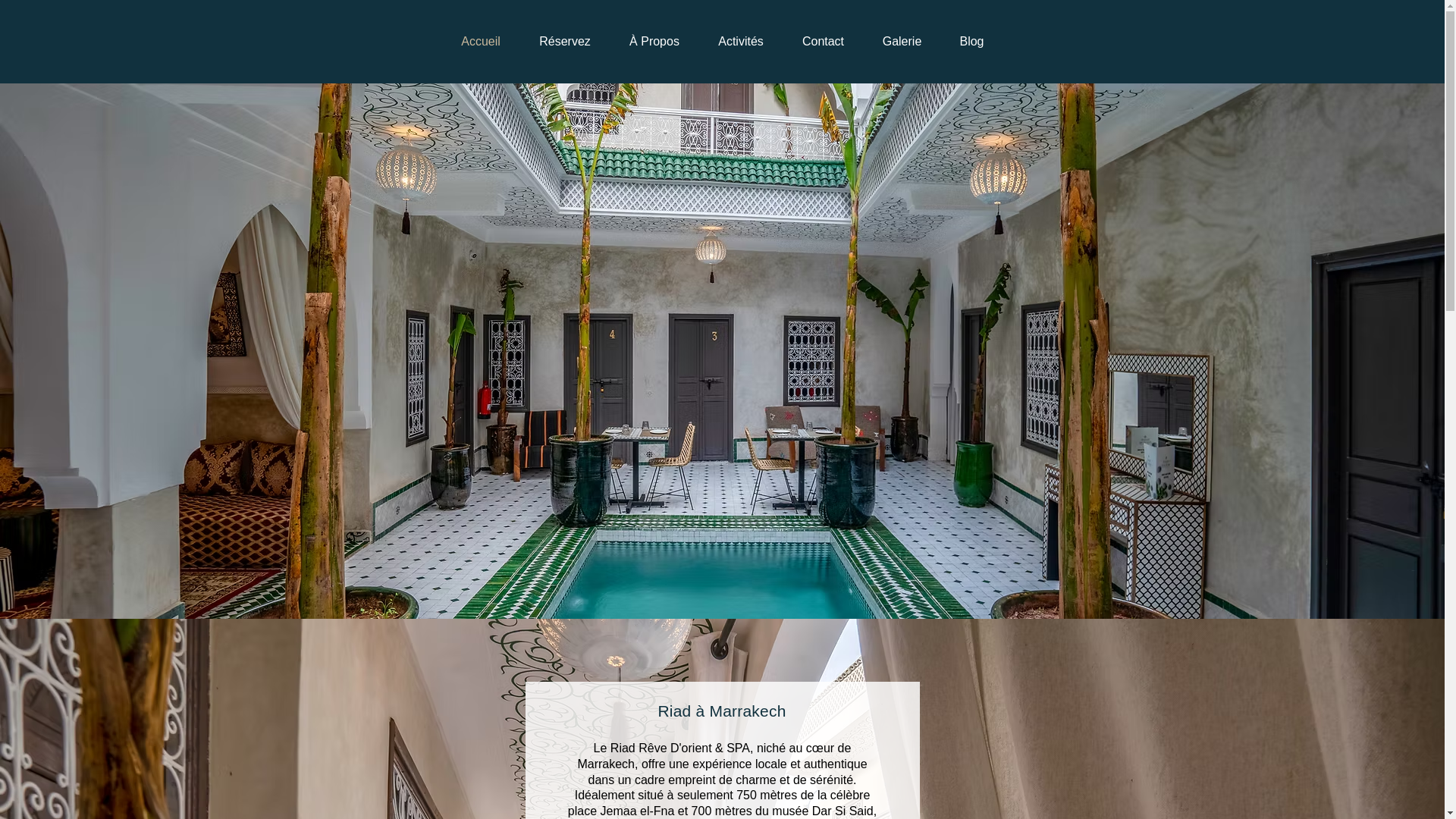 website screenshot of https://riadrevedorient.com/