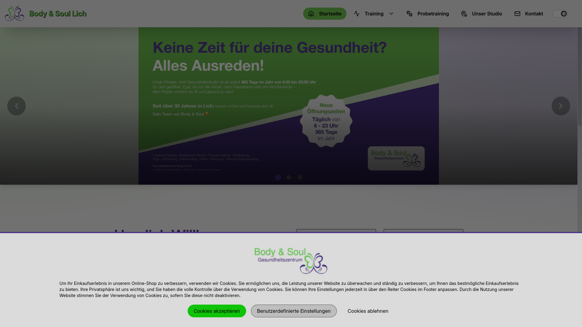 website screenshot of https://body-and-soul.pages.dev/