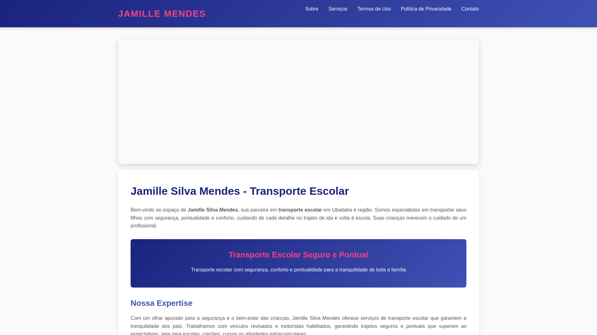 website screenshot of https://jamillemendestecno.click/