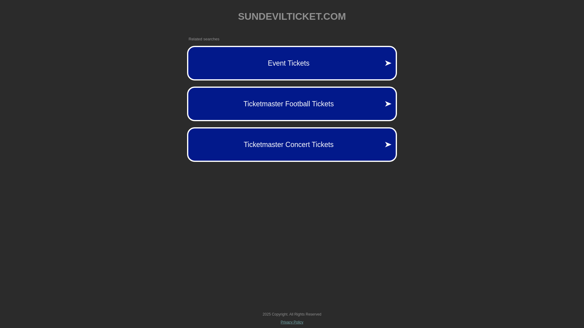 website screenshot of https://sundevilticket.com/