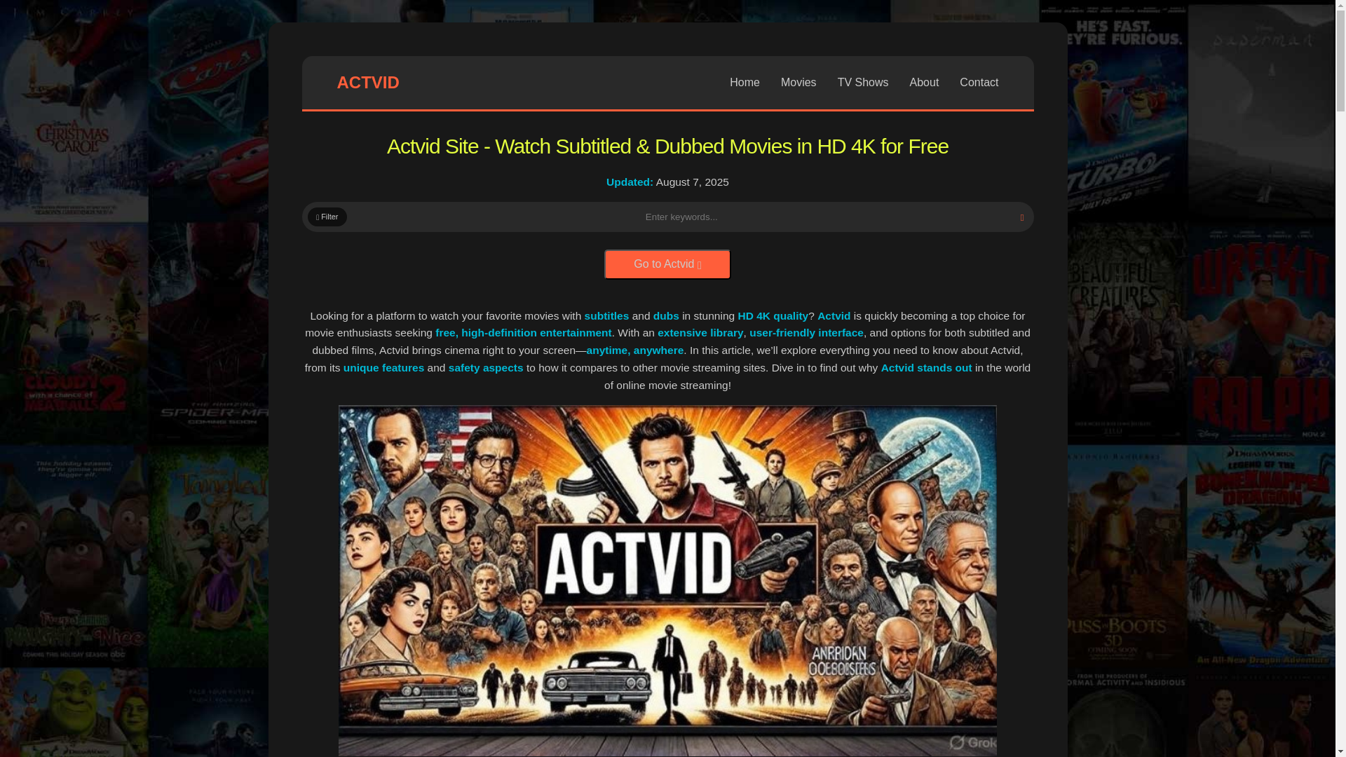 website screenshot of https://actvid-za-com.pages.dev/
