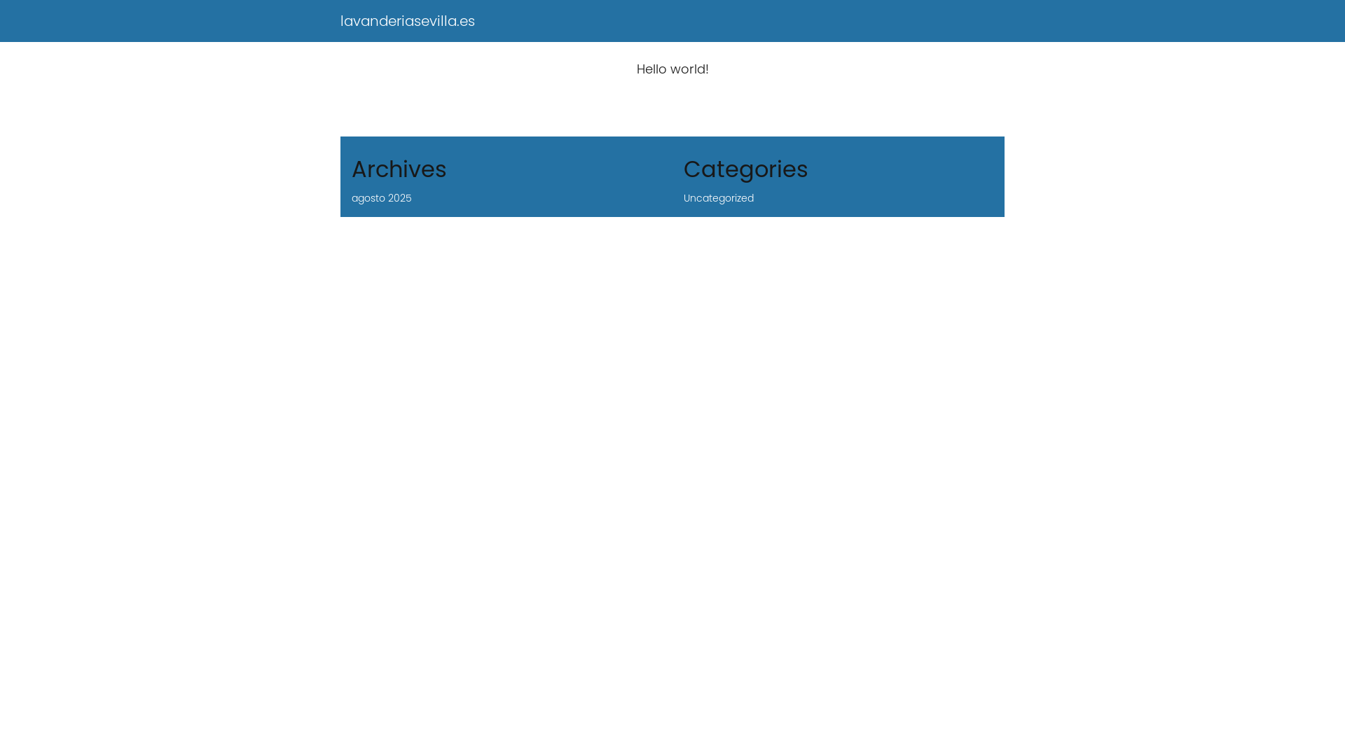 website screenshot of https://lavanderiasevilla.es/