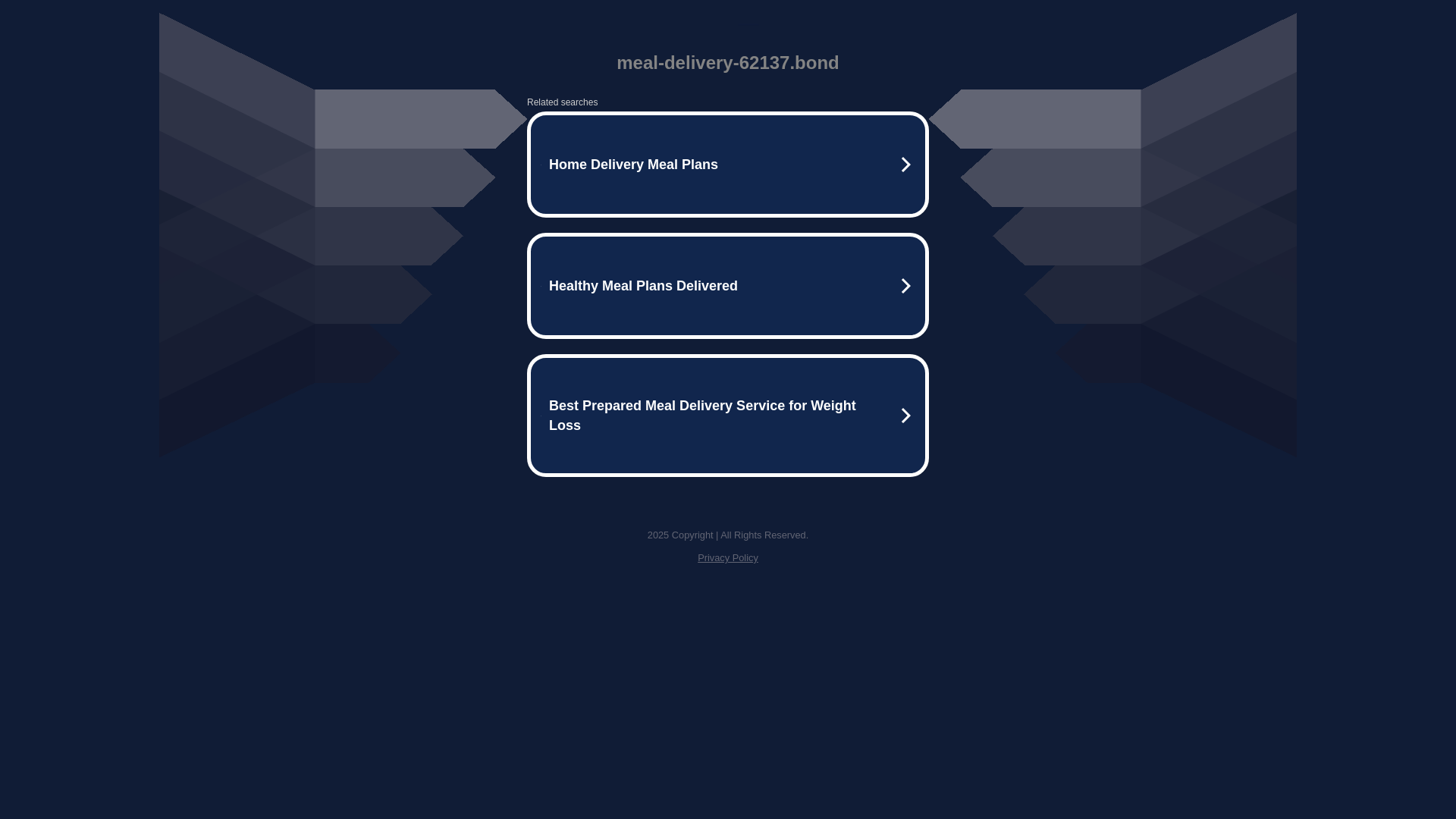 website screenshot of https://meal-delivery-62137.bond/