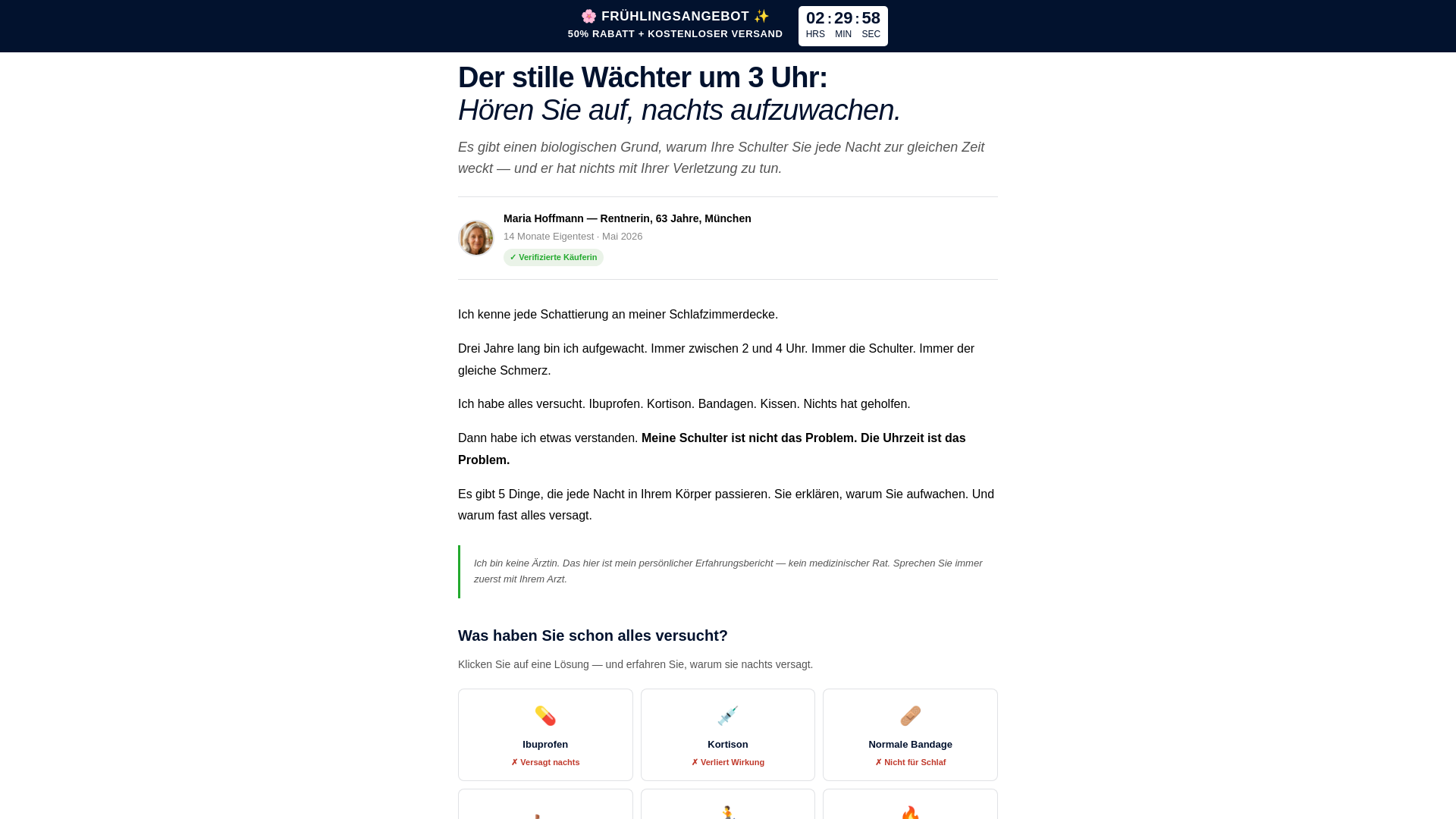 website screenshot of https://relivio-nacht.com/