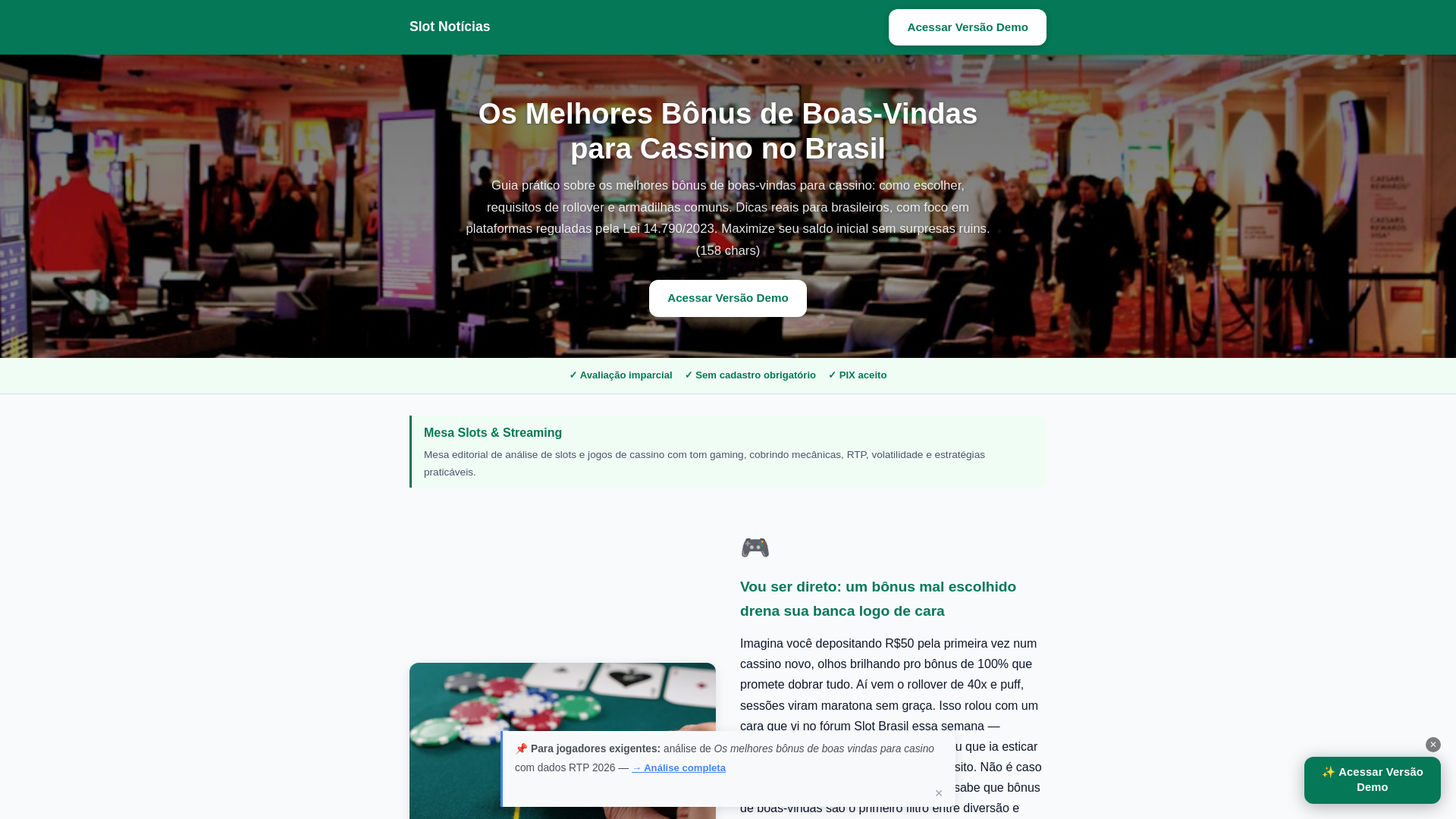website screenshot of https://melhorescasino7.store/